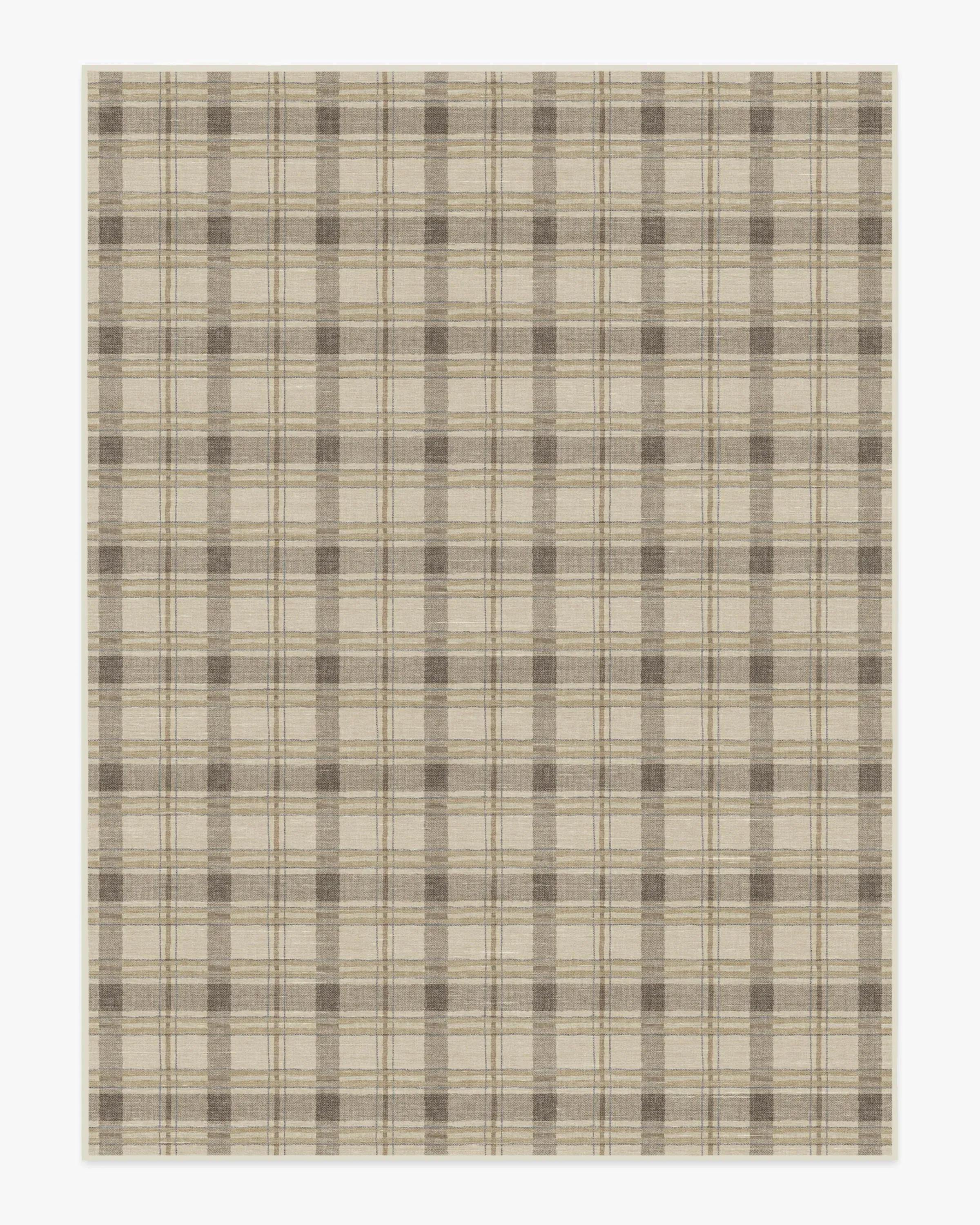 Rectangular Area Rug Machine Washable - Neutral