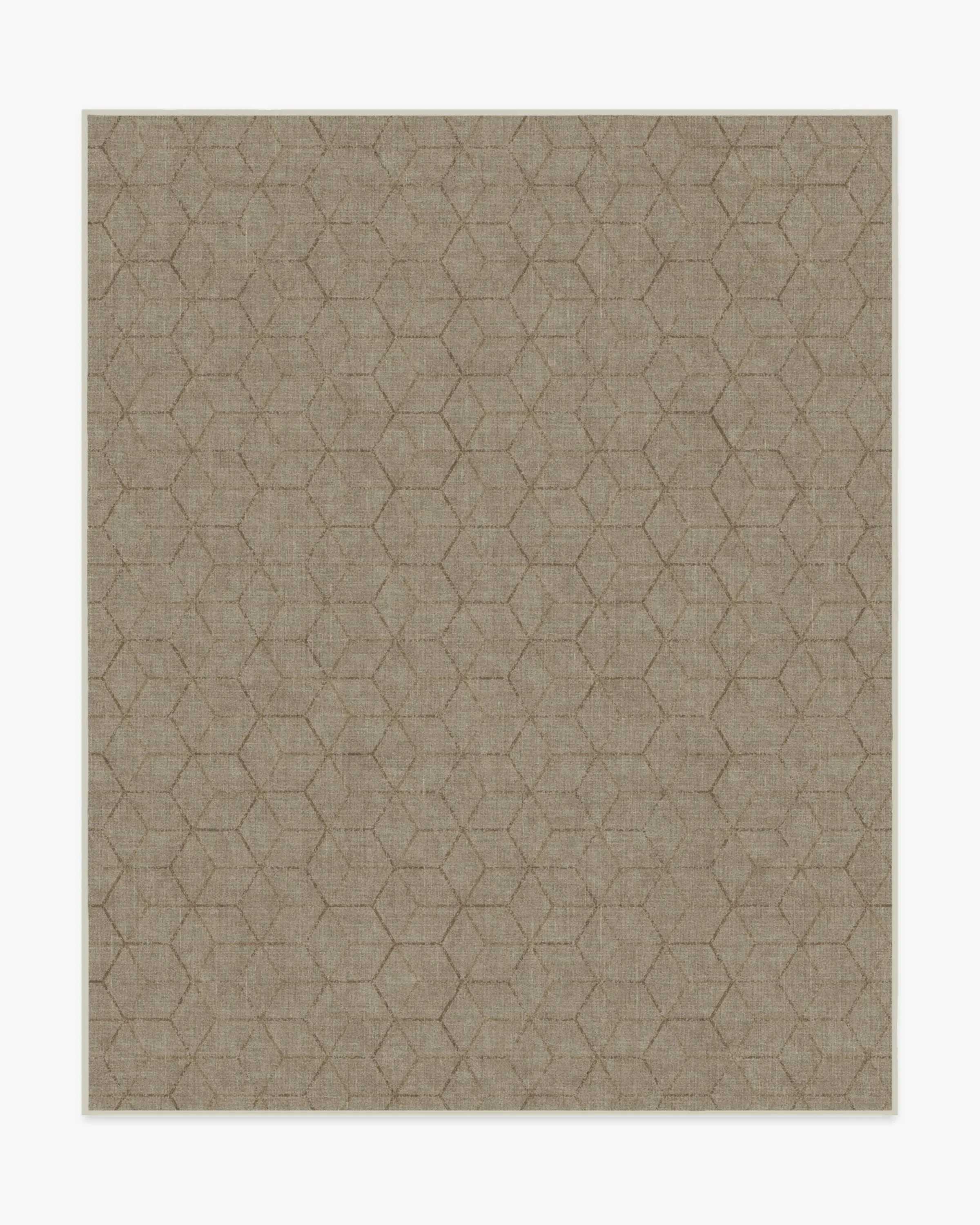 Rectangular Area Rug - Natural Stone