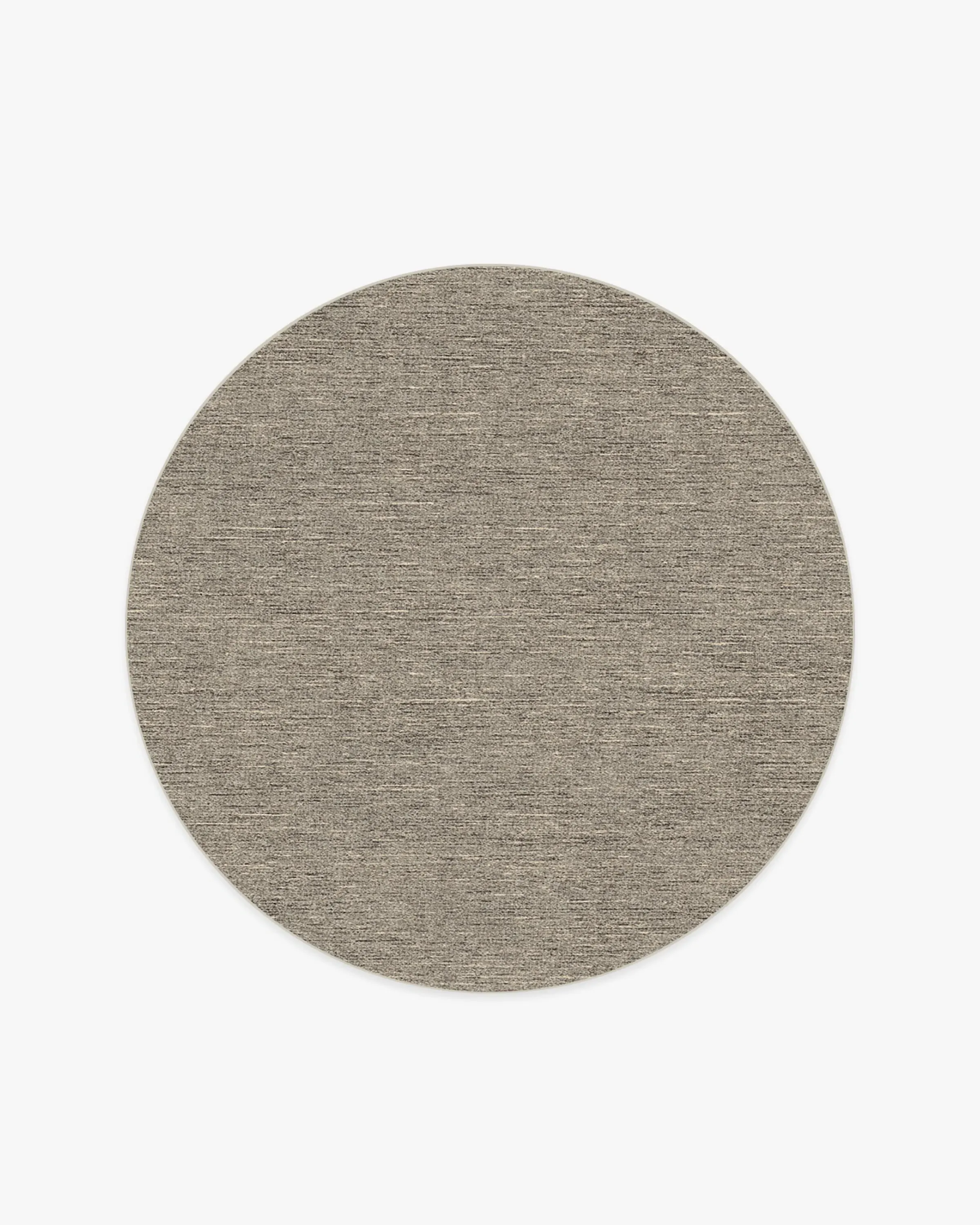 Round Area Rug Machine Washable - Grey