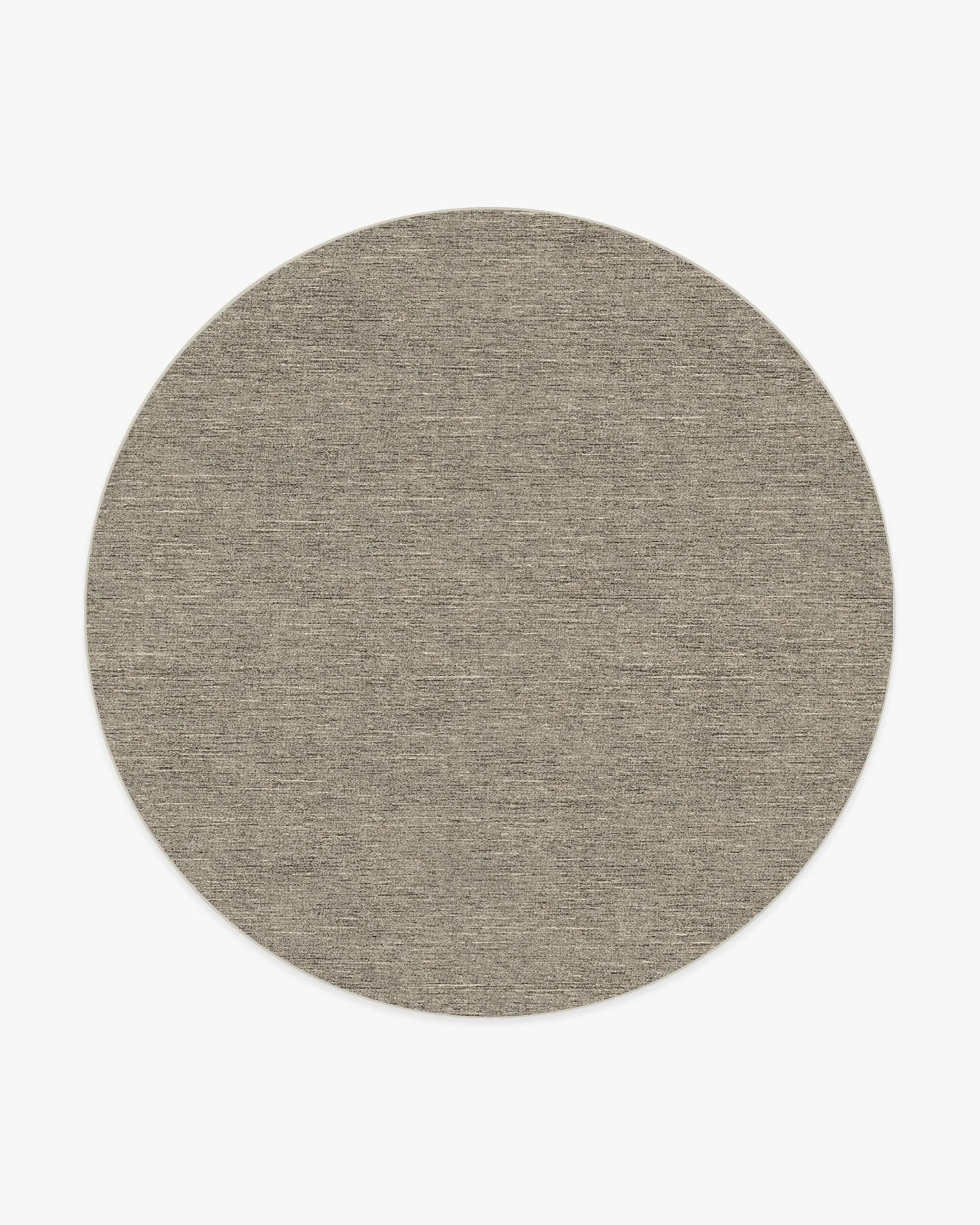 Round Area Rug Machine Washable - Grey