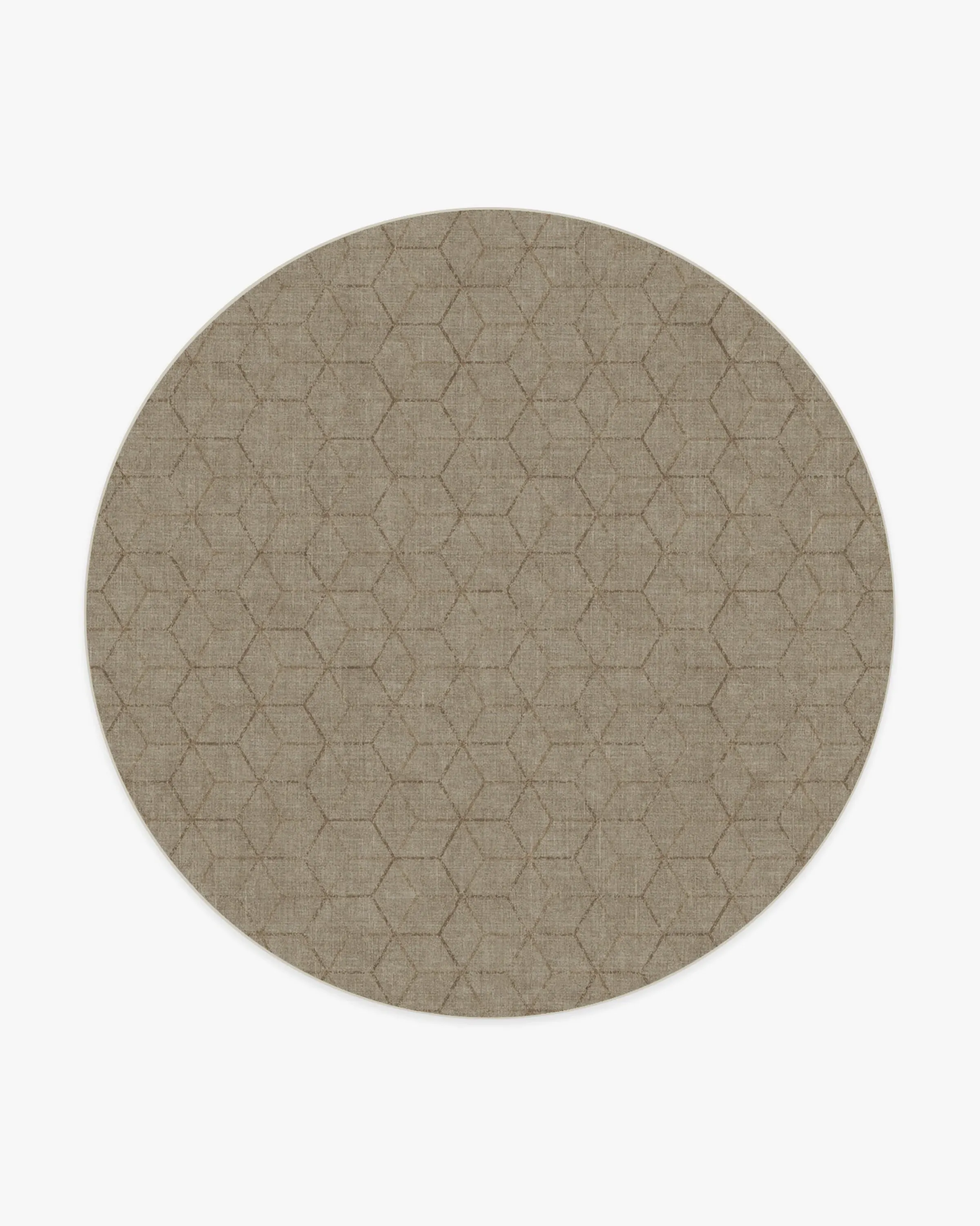 Round Area Rug - Natural Stone