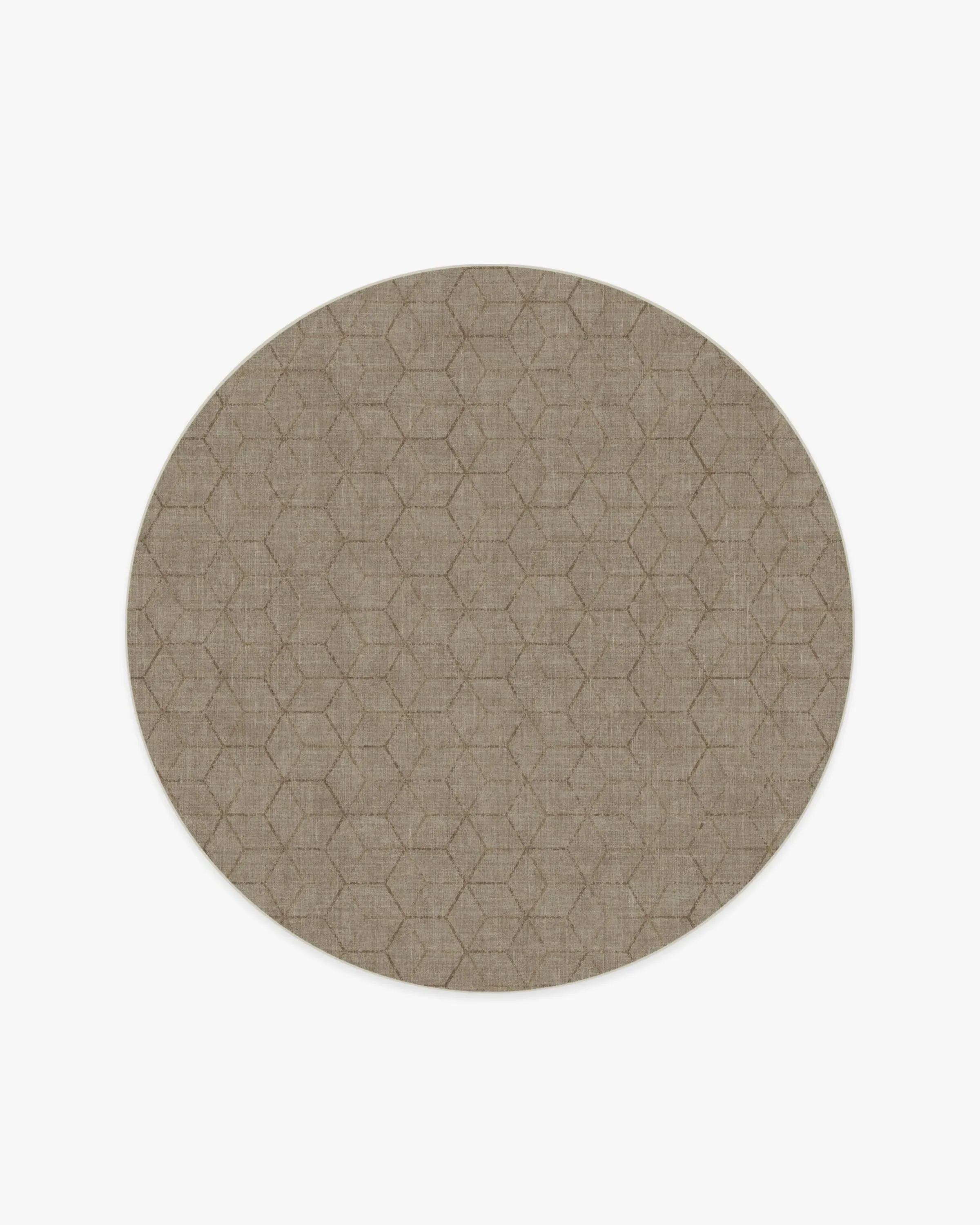 Round Area Rug - Natural Stone
