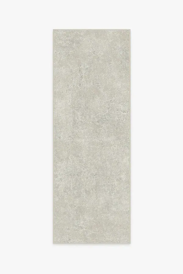 Runner Area Rug Machine Washable - Ash Grey