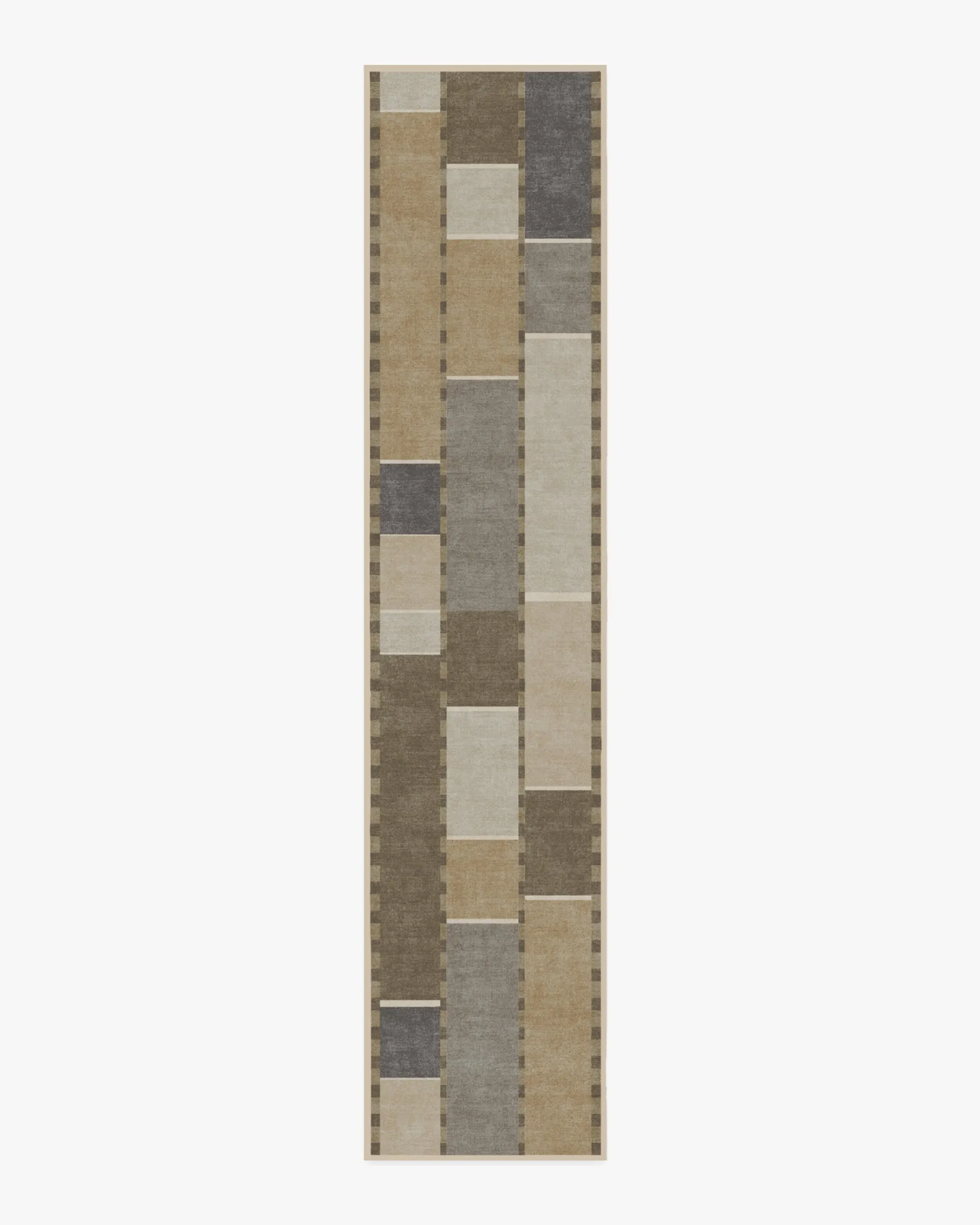 Runner Area Rug Machine Washable - Beige