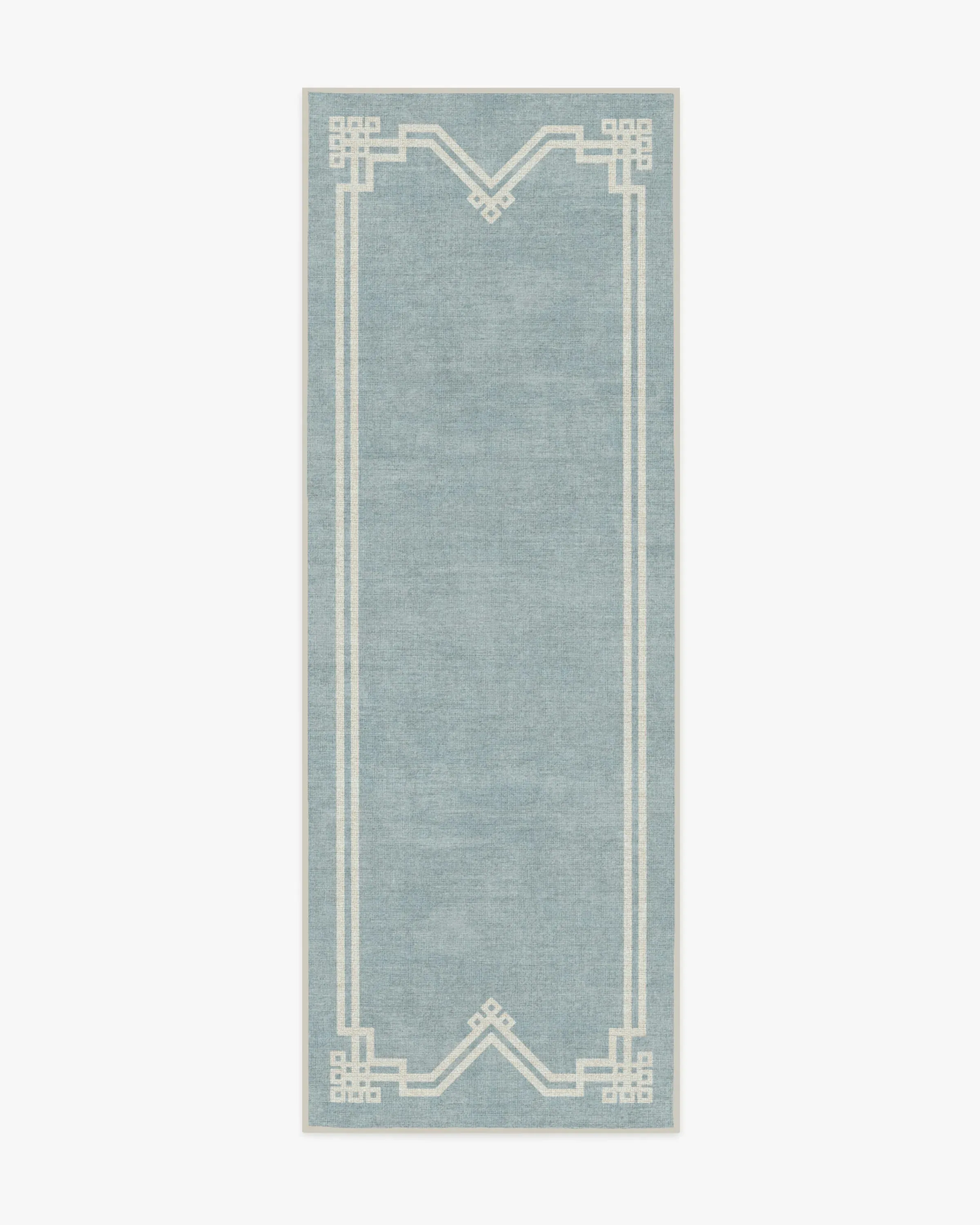 Runner Area Rug Machine Washable - Blue