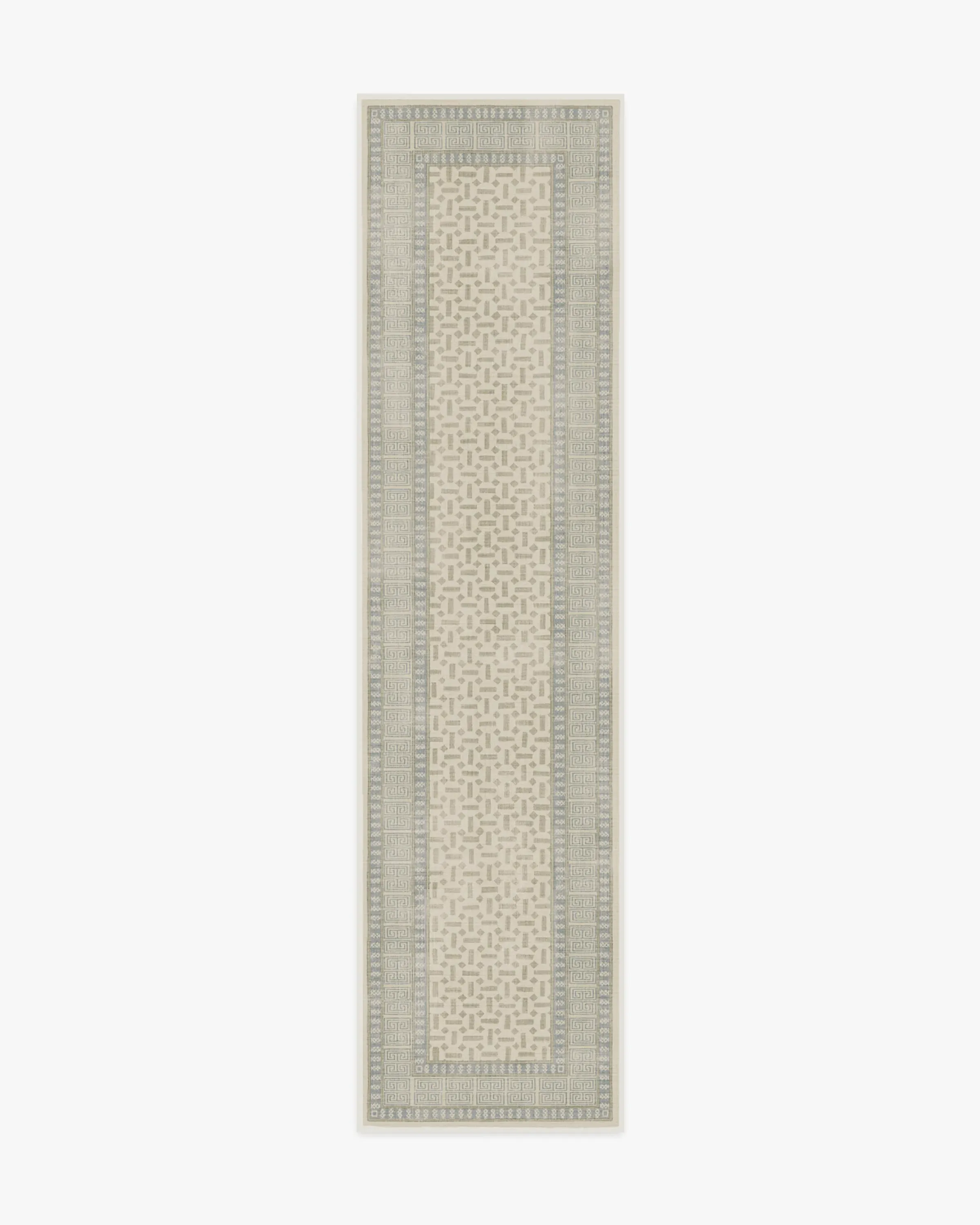 Runner Area Rug Machine Washable - Blue