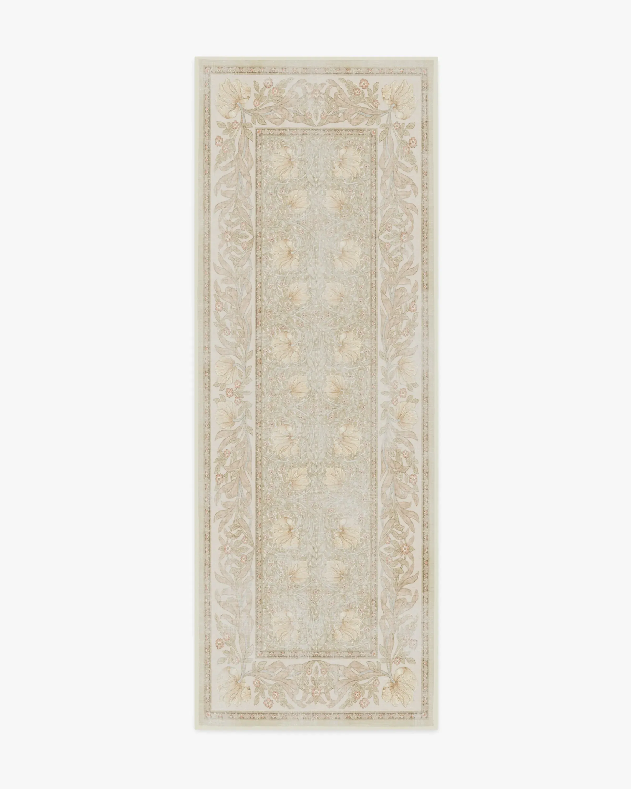 Runner Area Rug Machine Washable - Blush