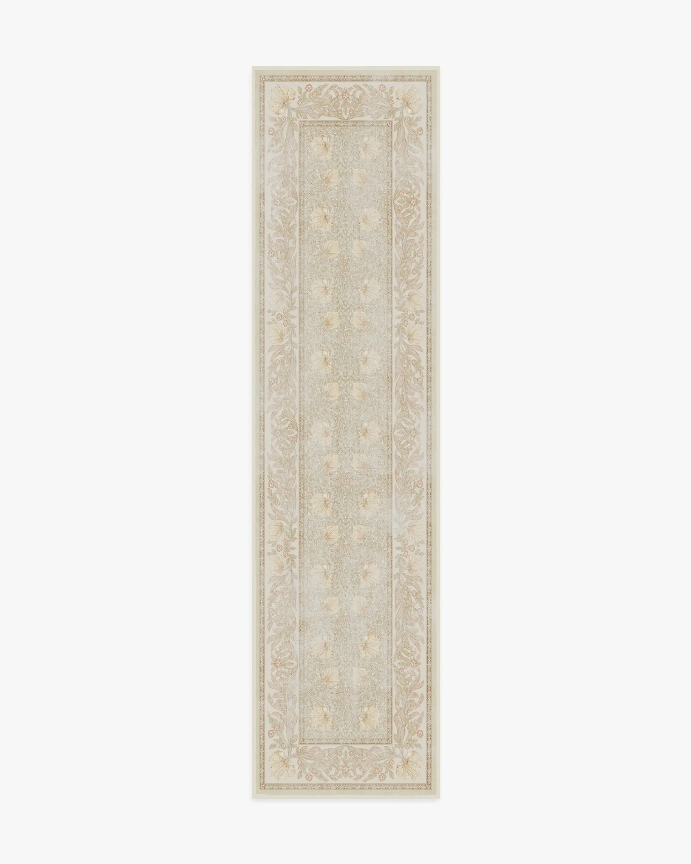 Runner Area Rug Machine Washable - Blush