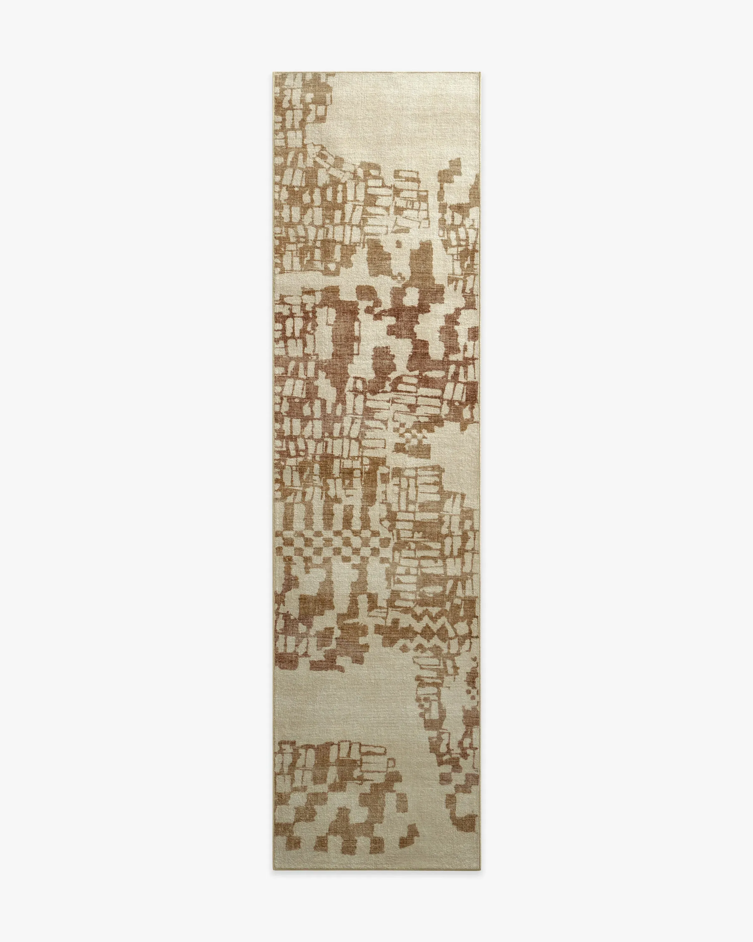 Runner Area Rug Machine Washable - Bronze