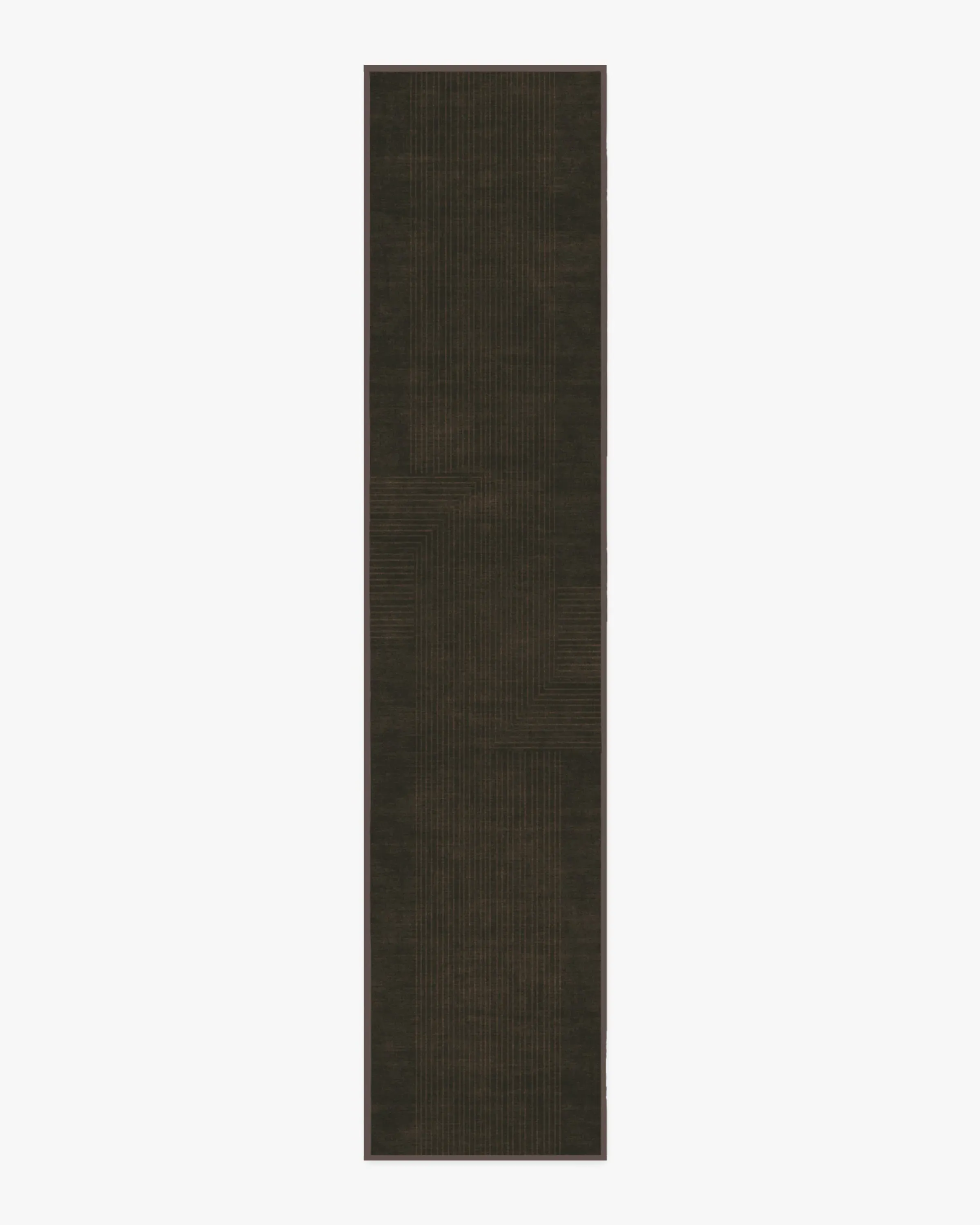 Runner Area Rug Machine Washable - Brown