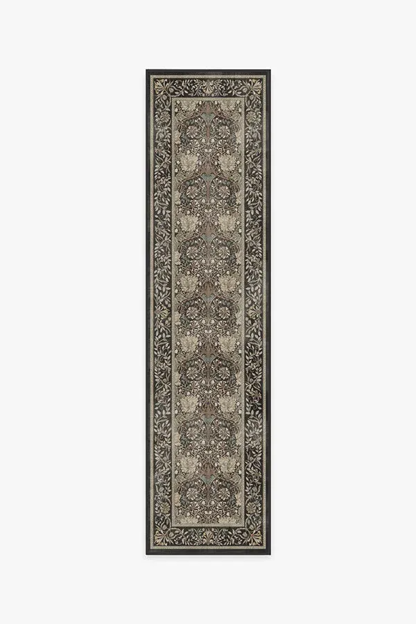 Runner Area Rug Machine Washable - Brown
