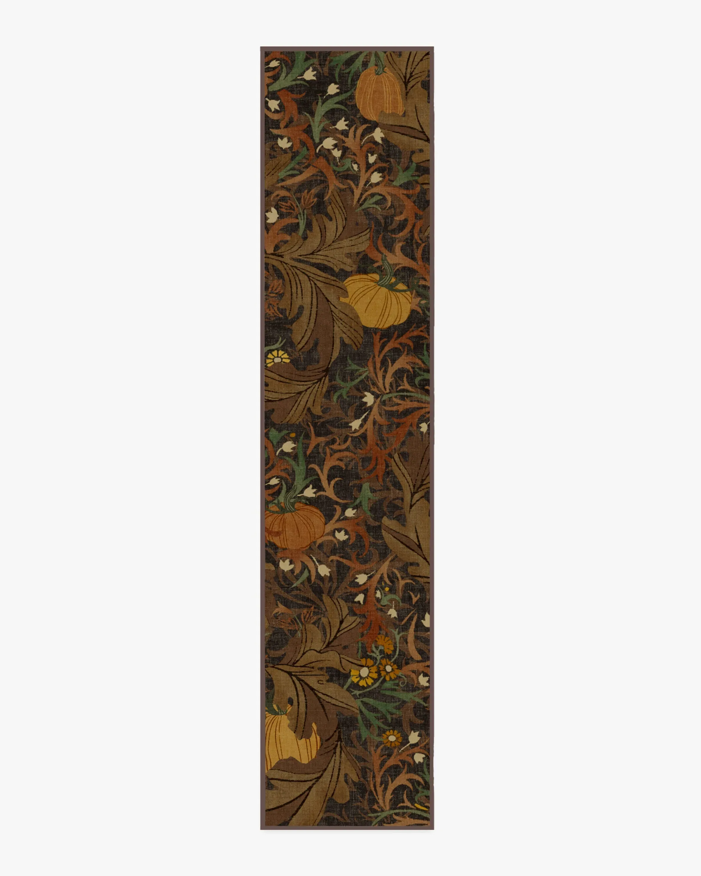 Runner Area Rug Machine Washable - Brown