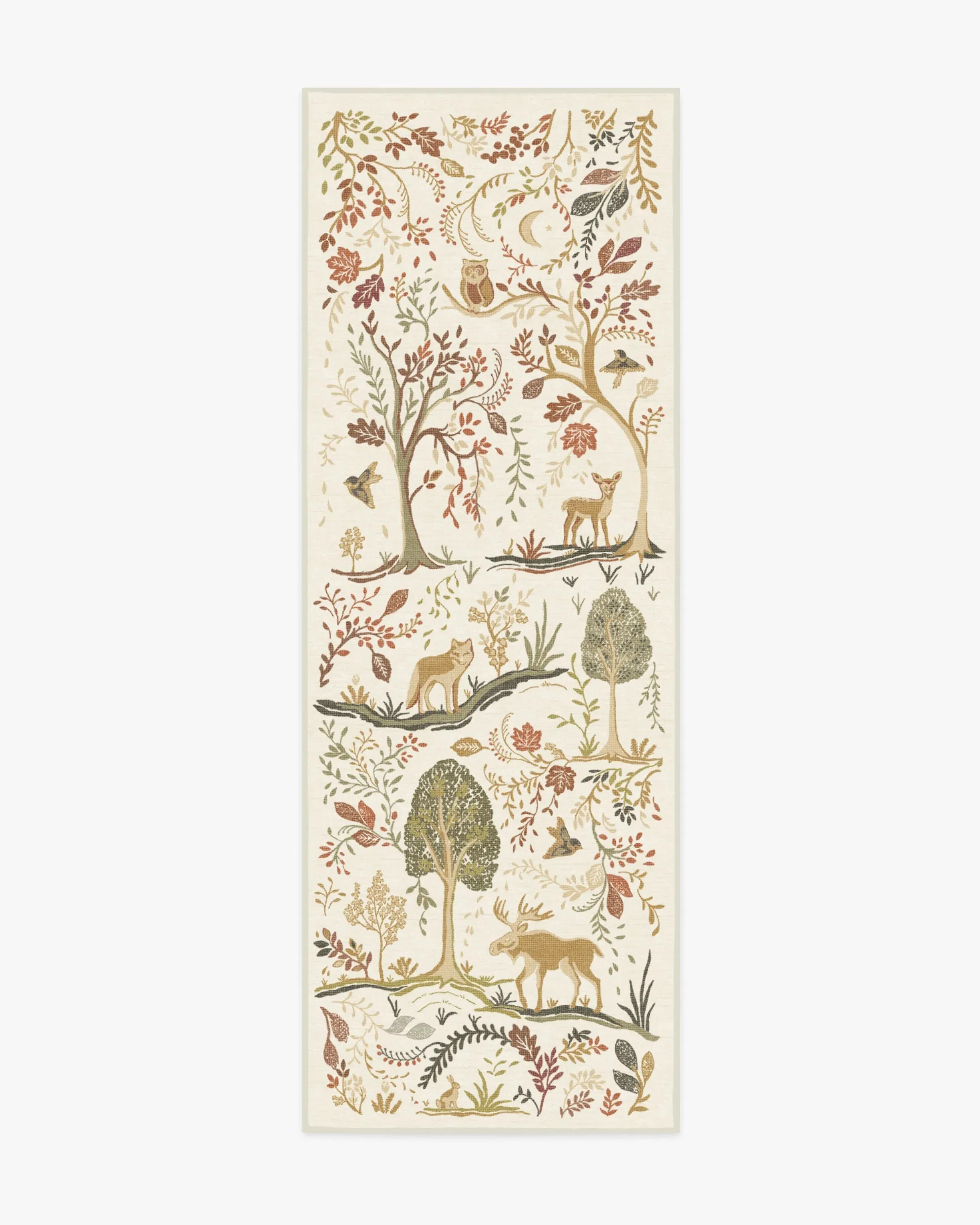 Runner Area Rug Machine Washable - Cream