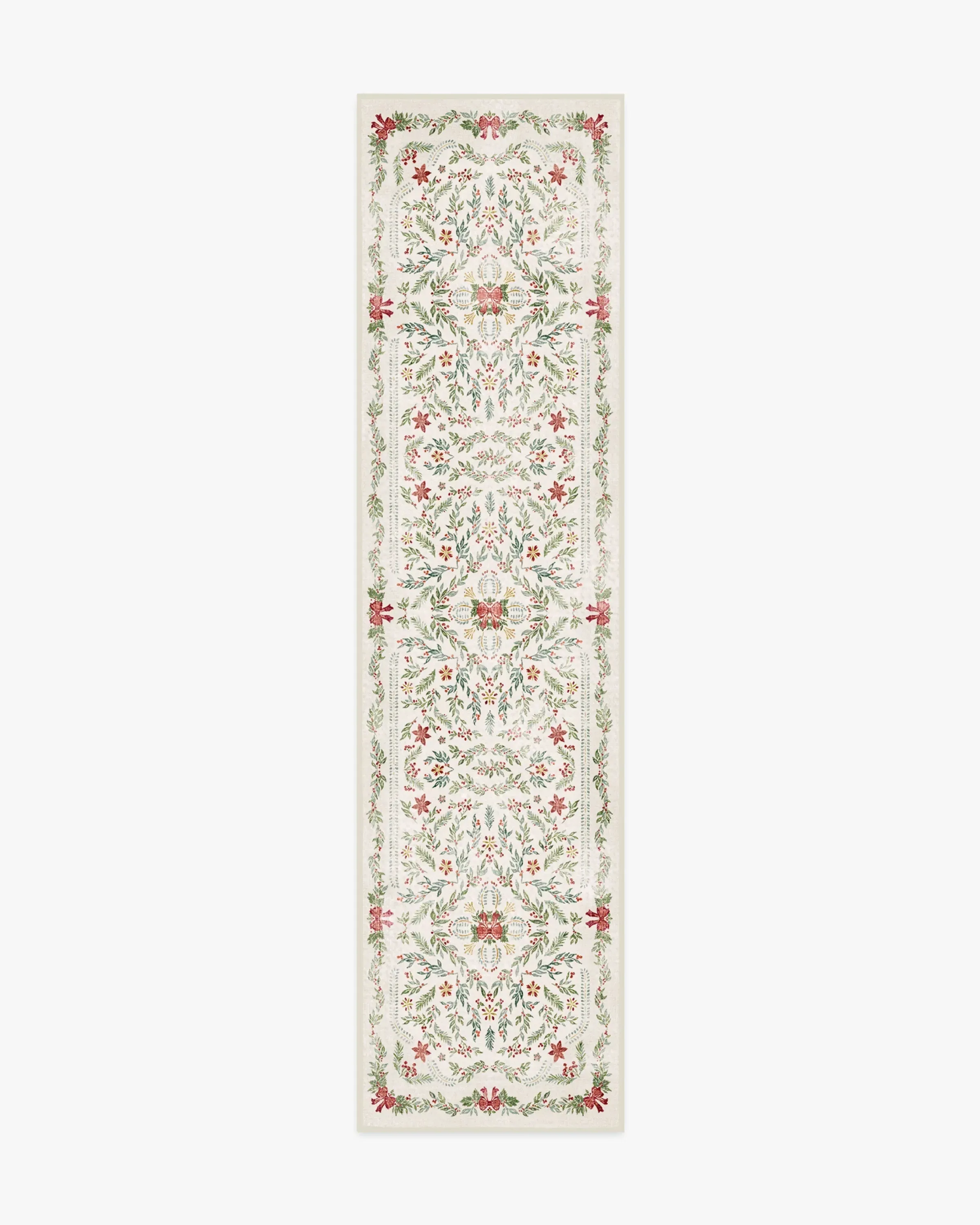 Runner Area Rug Machine Washable - Cream