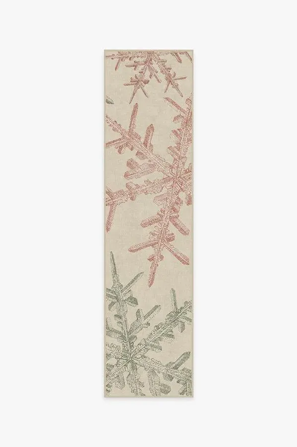 Runner Area Rug Machine Washable - Creme, Chenille