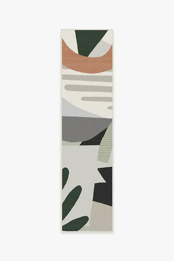 Runner Area Rug Machine Washable - Desert Sage