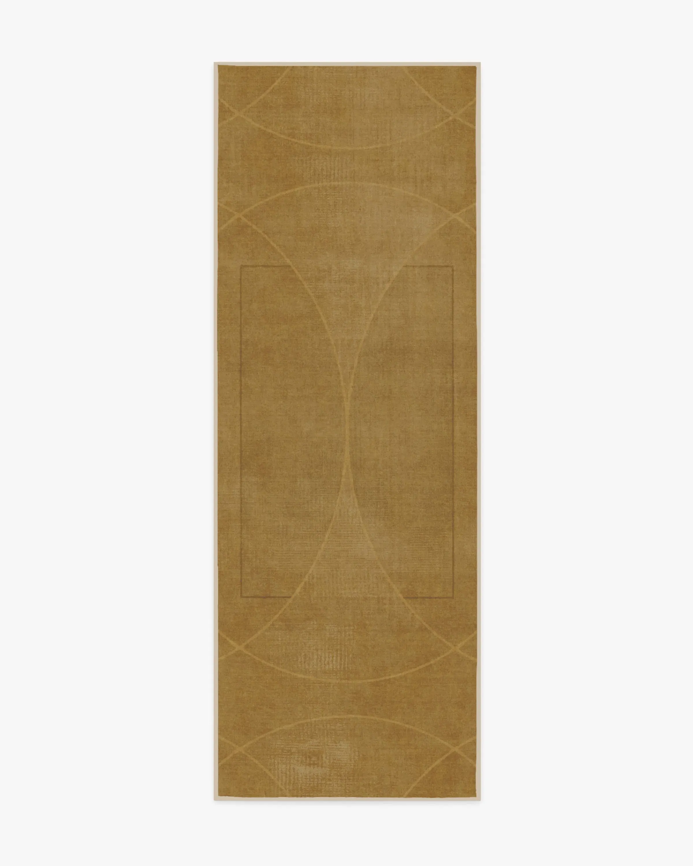 Runner Area Rug Machine Washable - Gold
