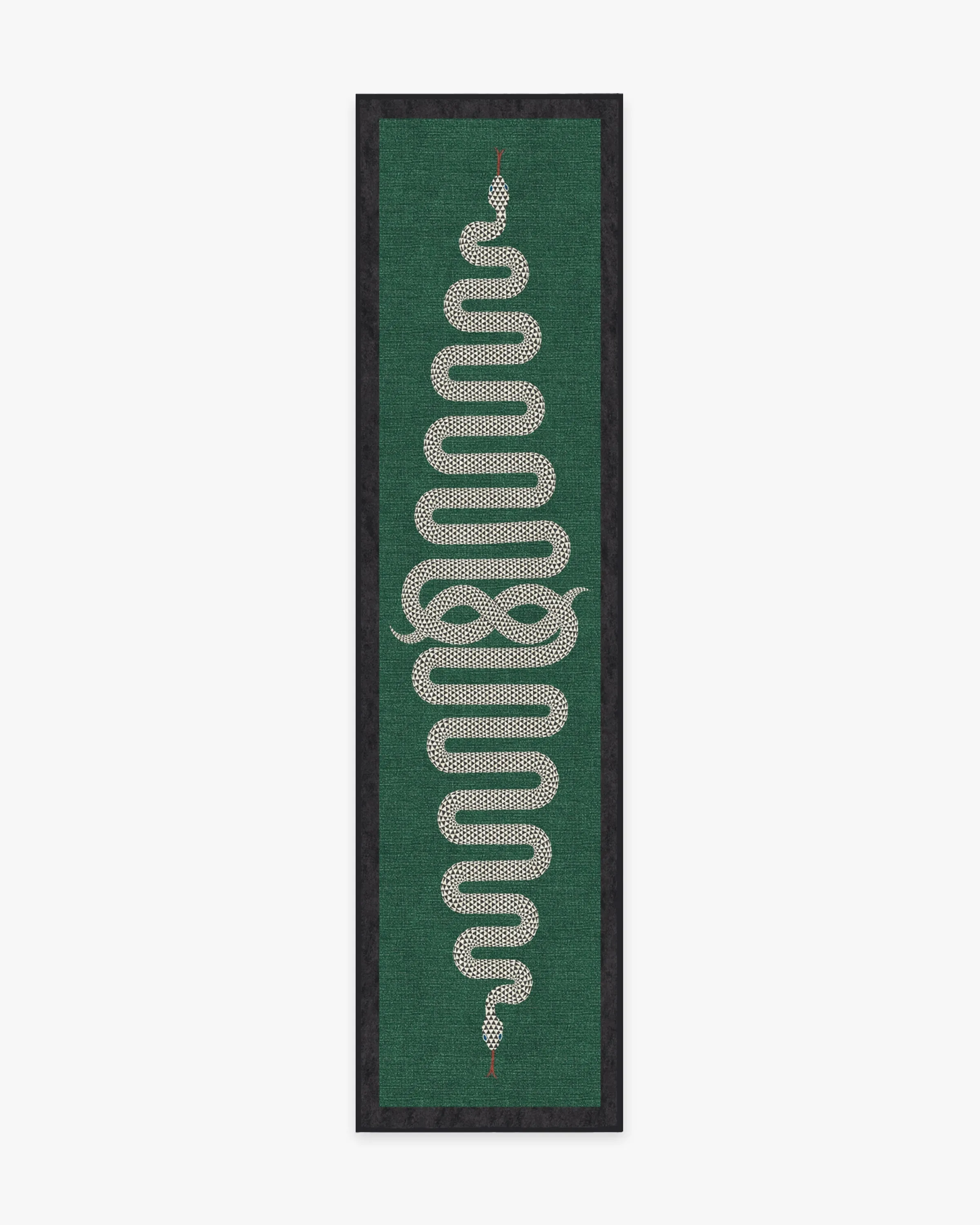 Runner Area Rug Machine Washable - Green