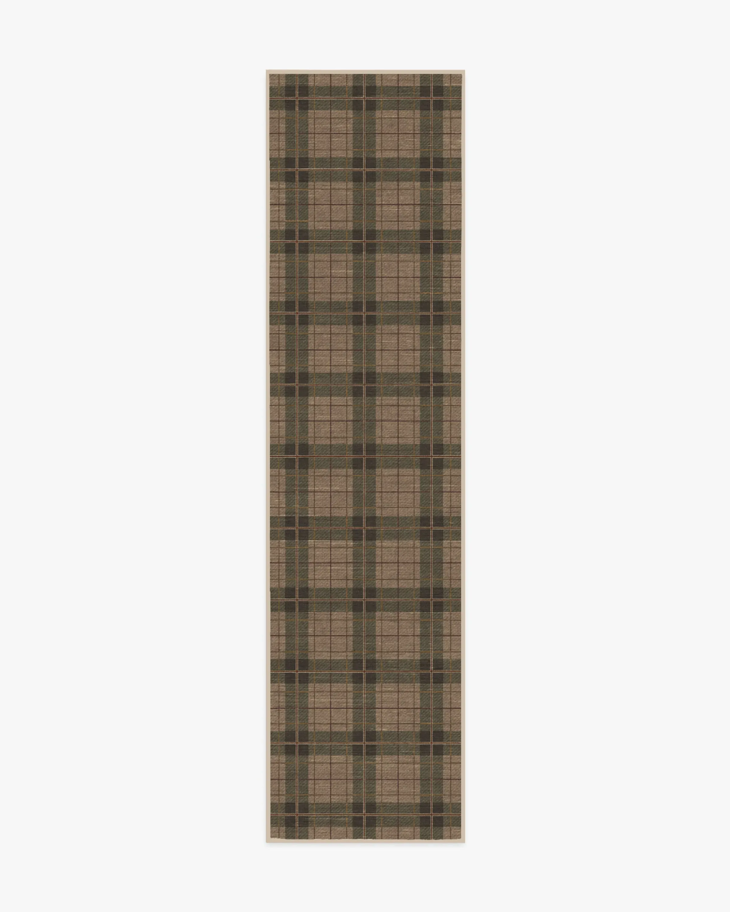 Runner Area Rug Machine Washable - Green
