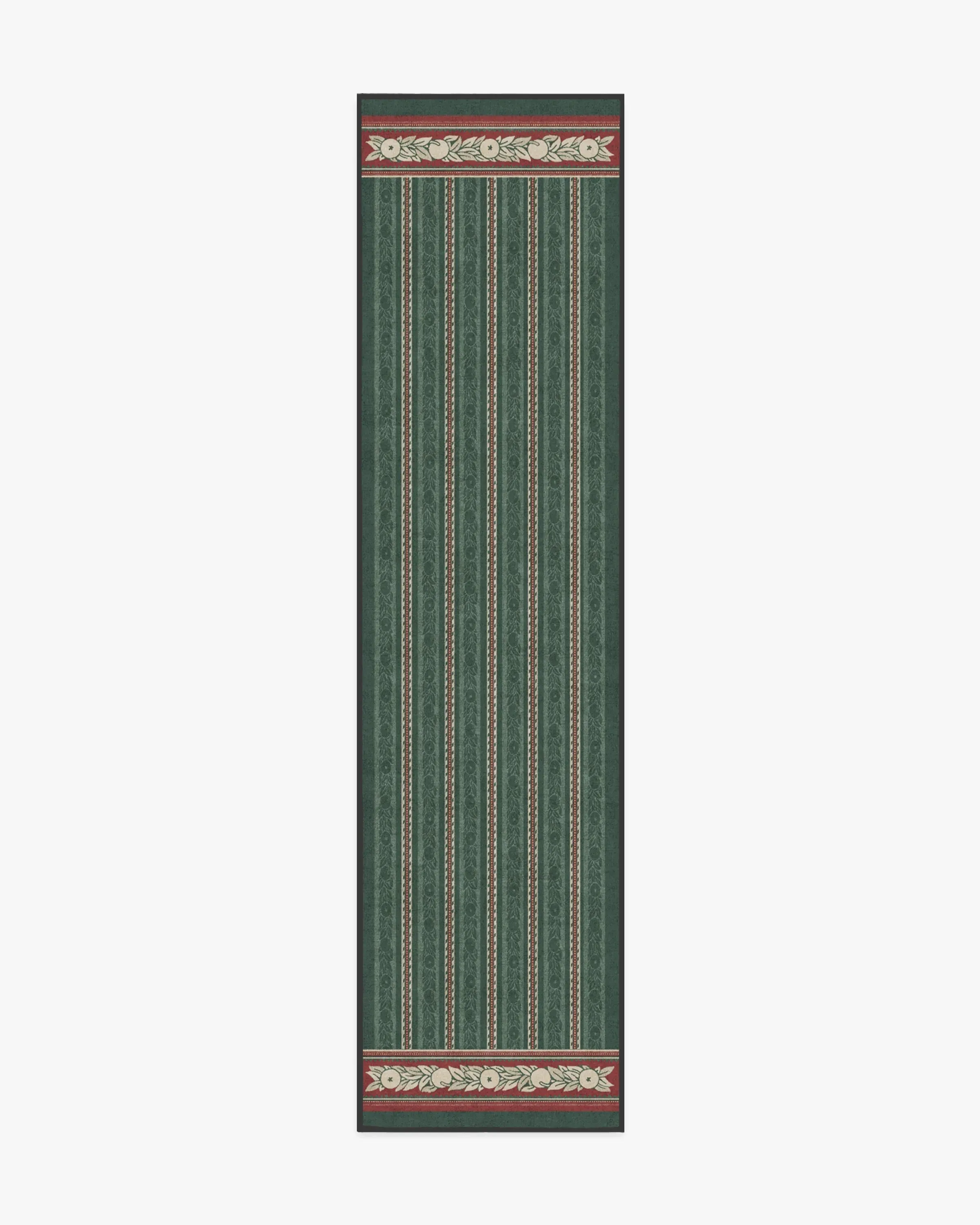 Runner Area Rug Machine Washable - Green
