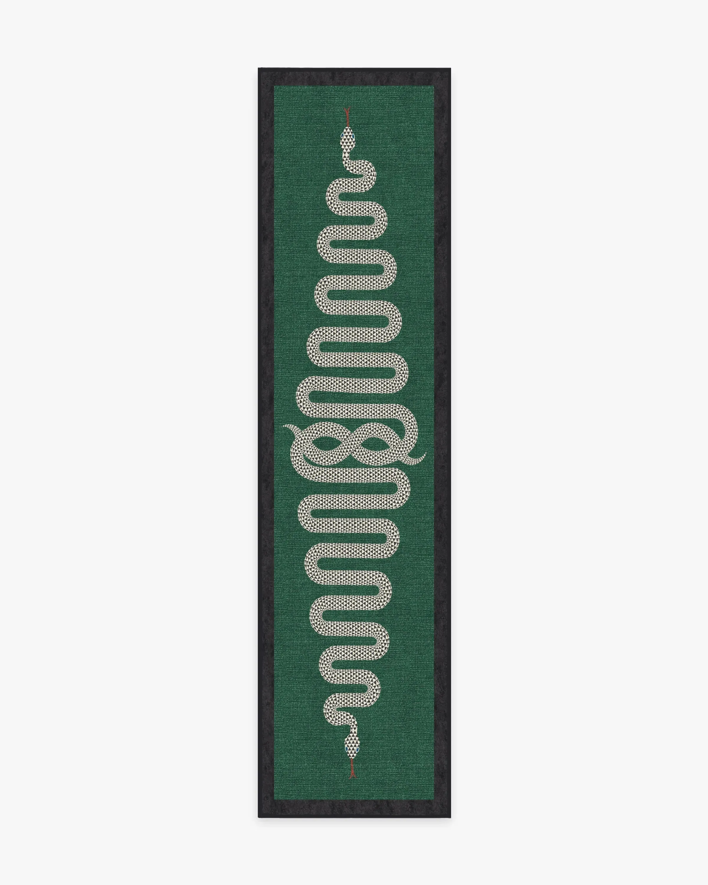 Runner Area Rug Machine Washable - Green