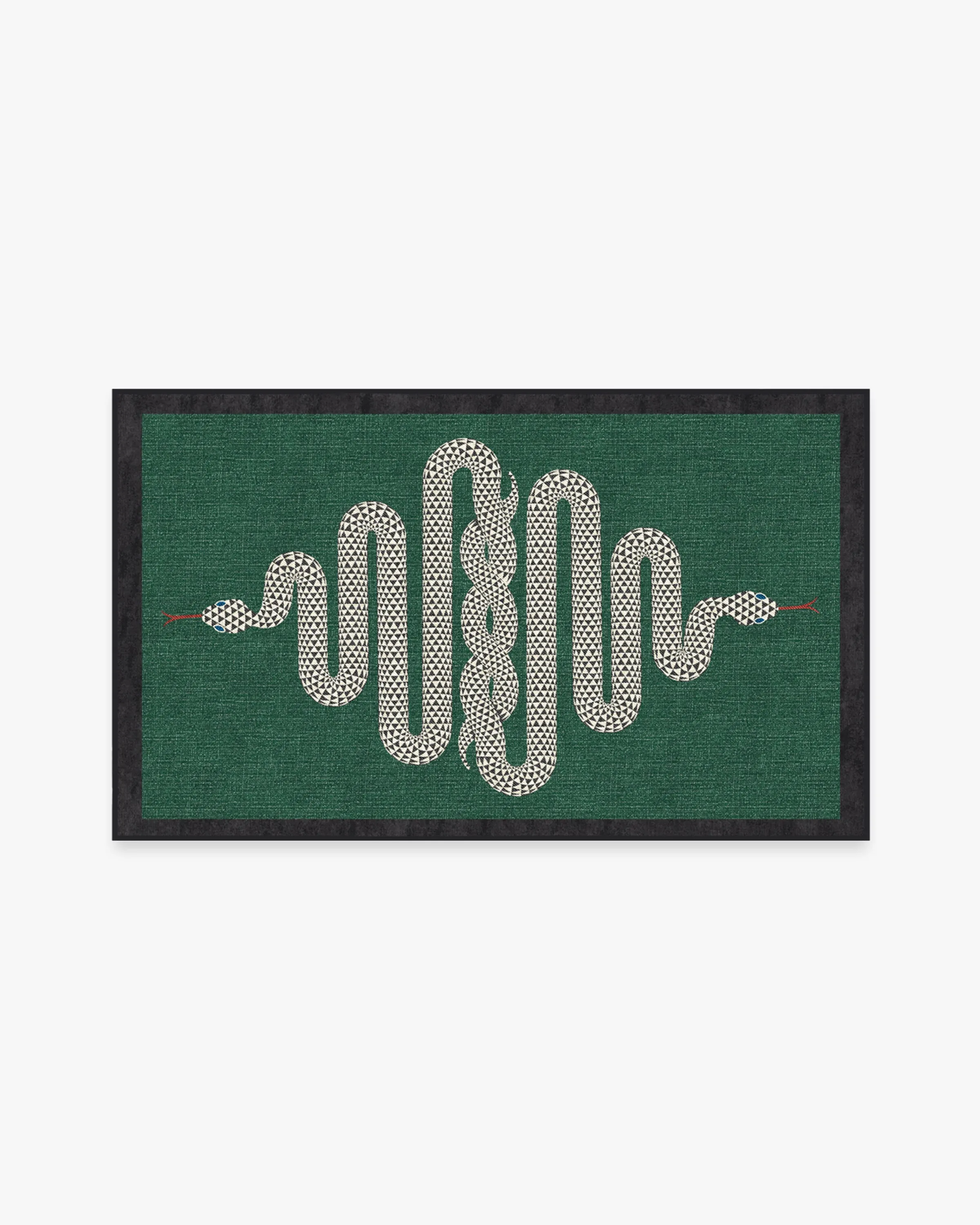 Runner Area Rug Machine Washable - Green