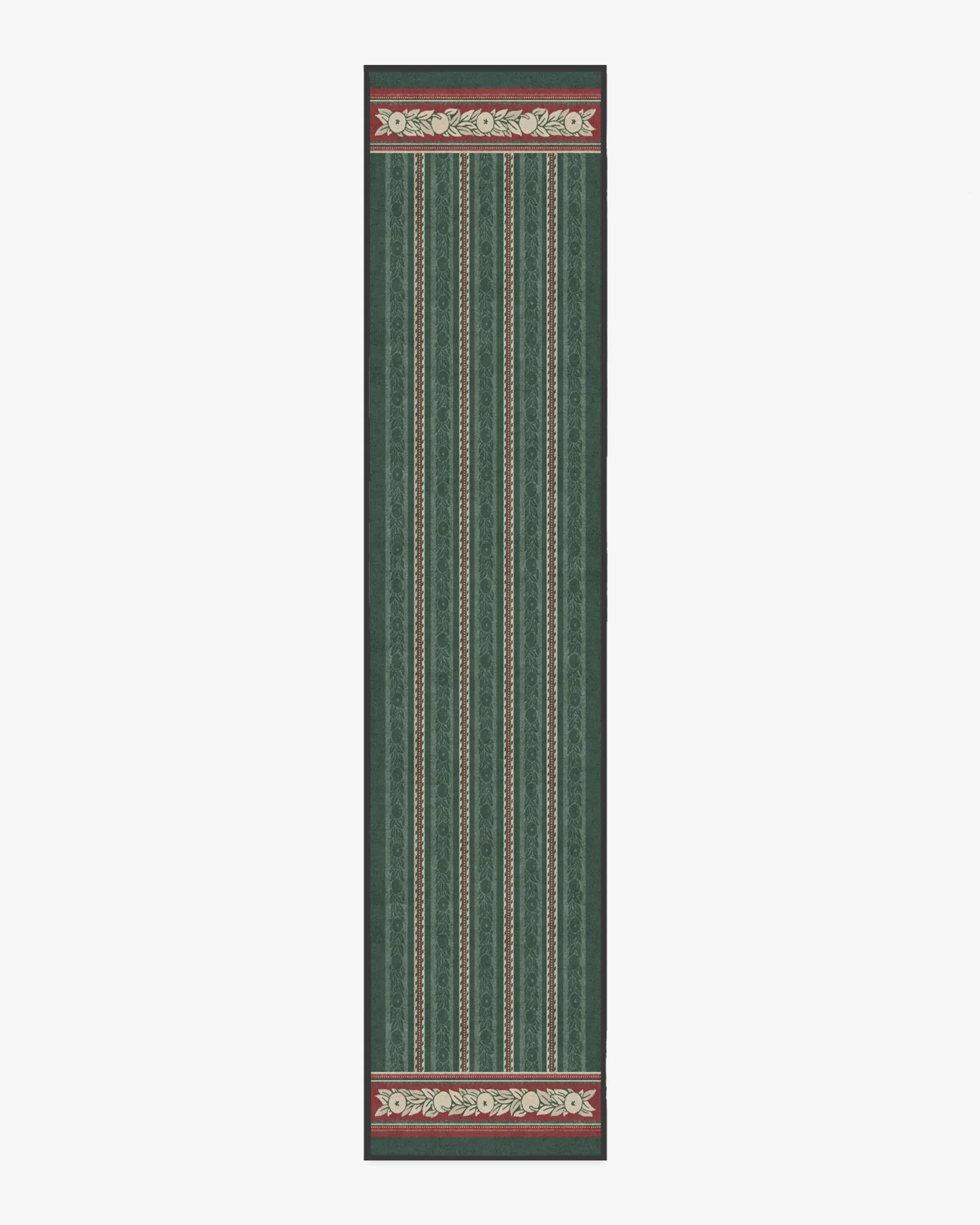 Runner Area Rug Machine Washable - Green