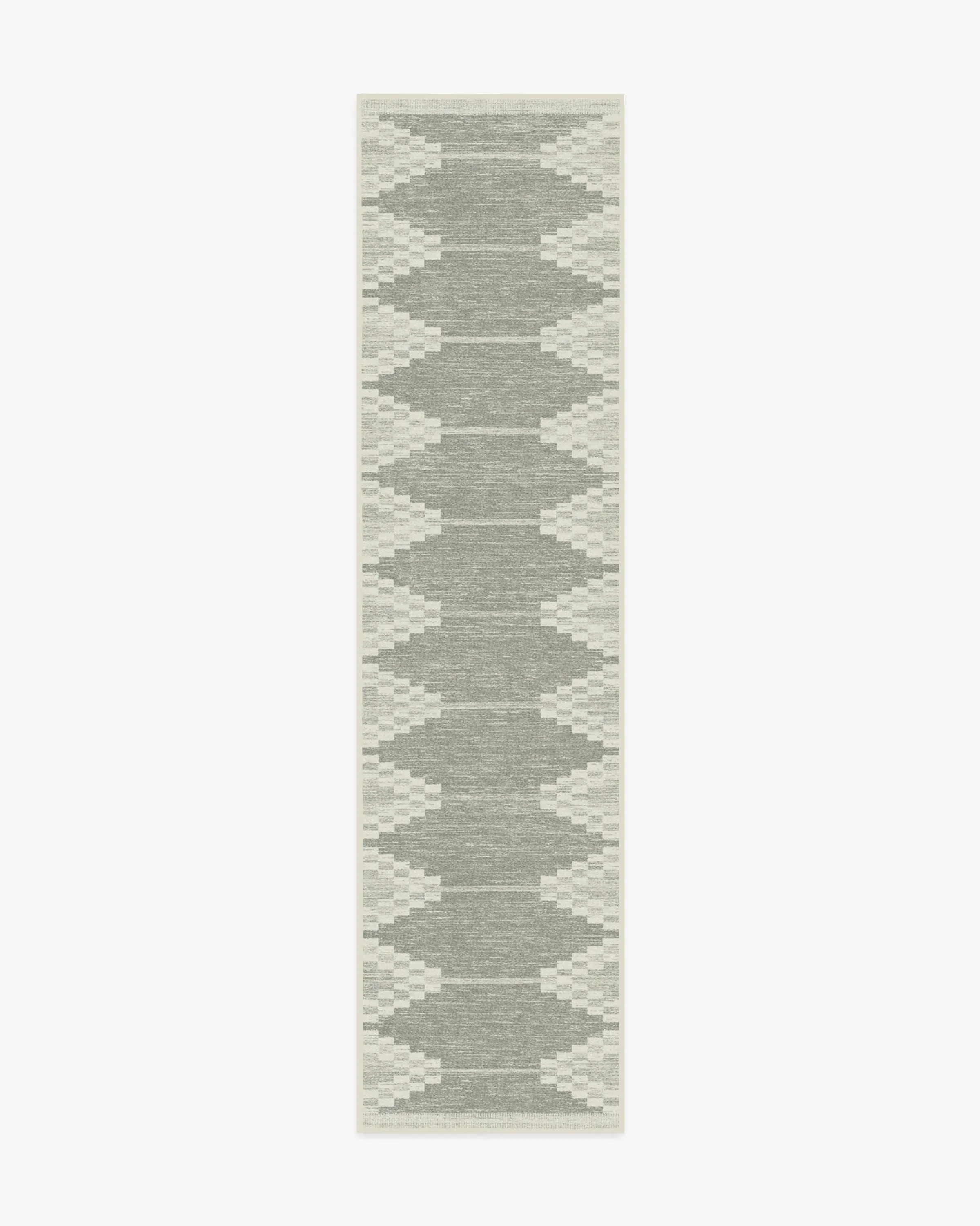 Runner Area Rug Machine Washable - Grey