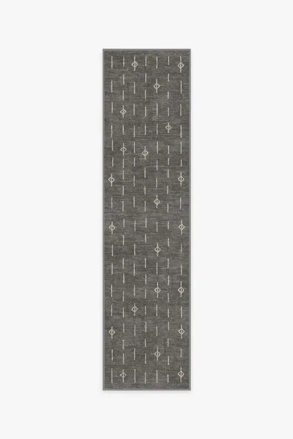 Runner Area Rug Machine Washable - Grey