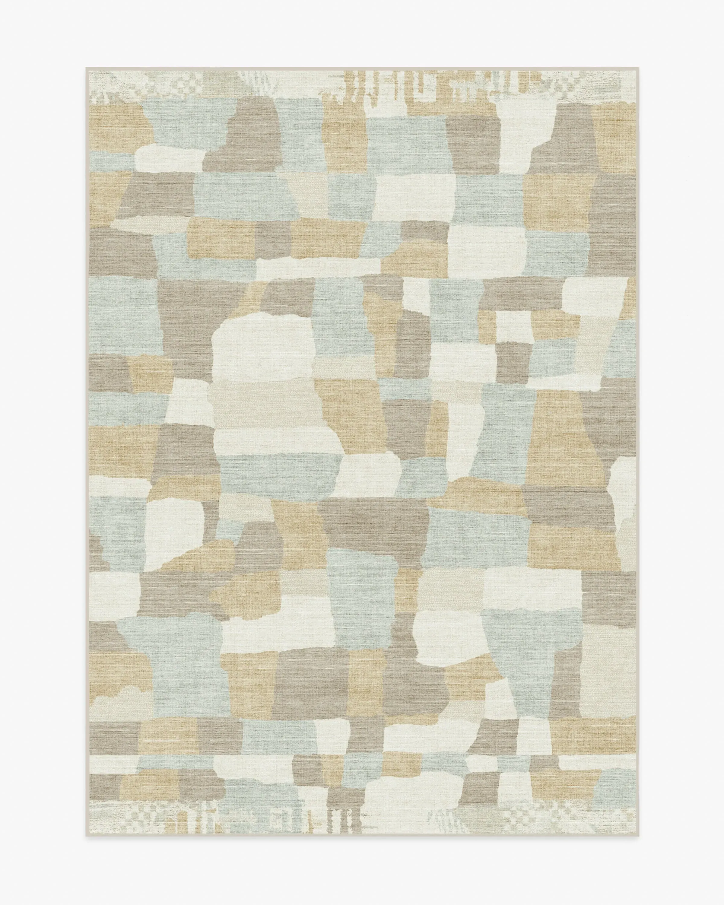 Runner Area Rug Machine Washable - Grey, Flatwoven