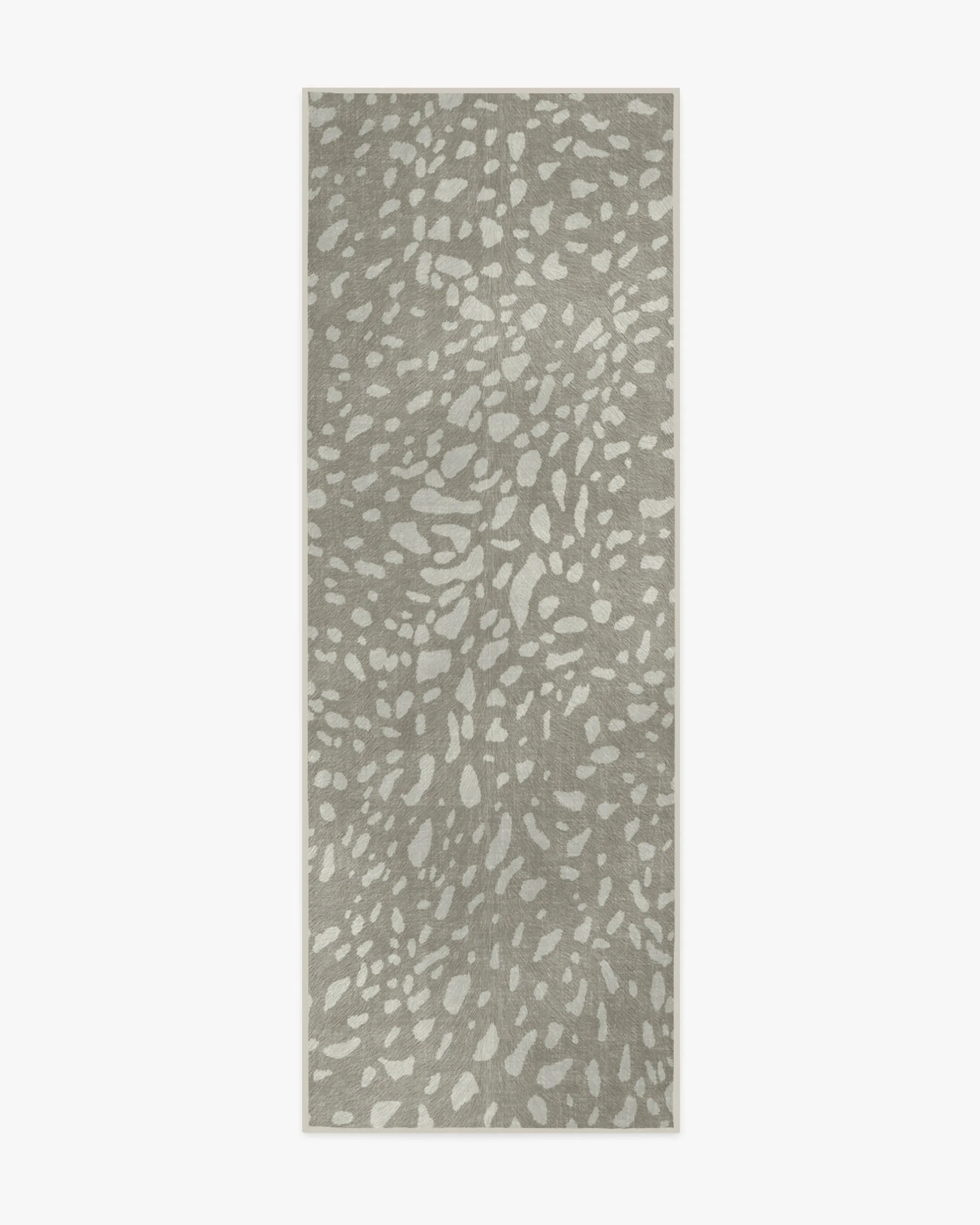 Runner Area Rug Machine Washable - Grey image