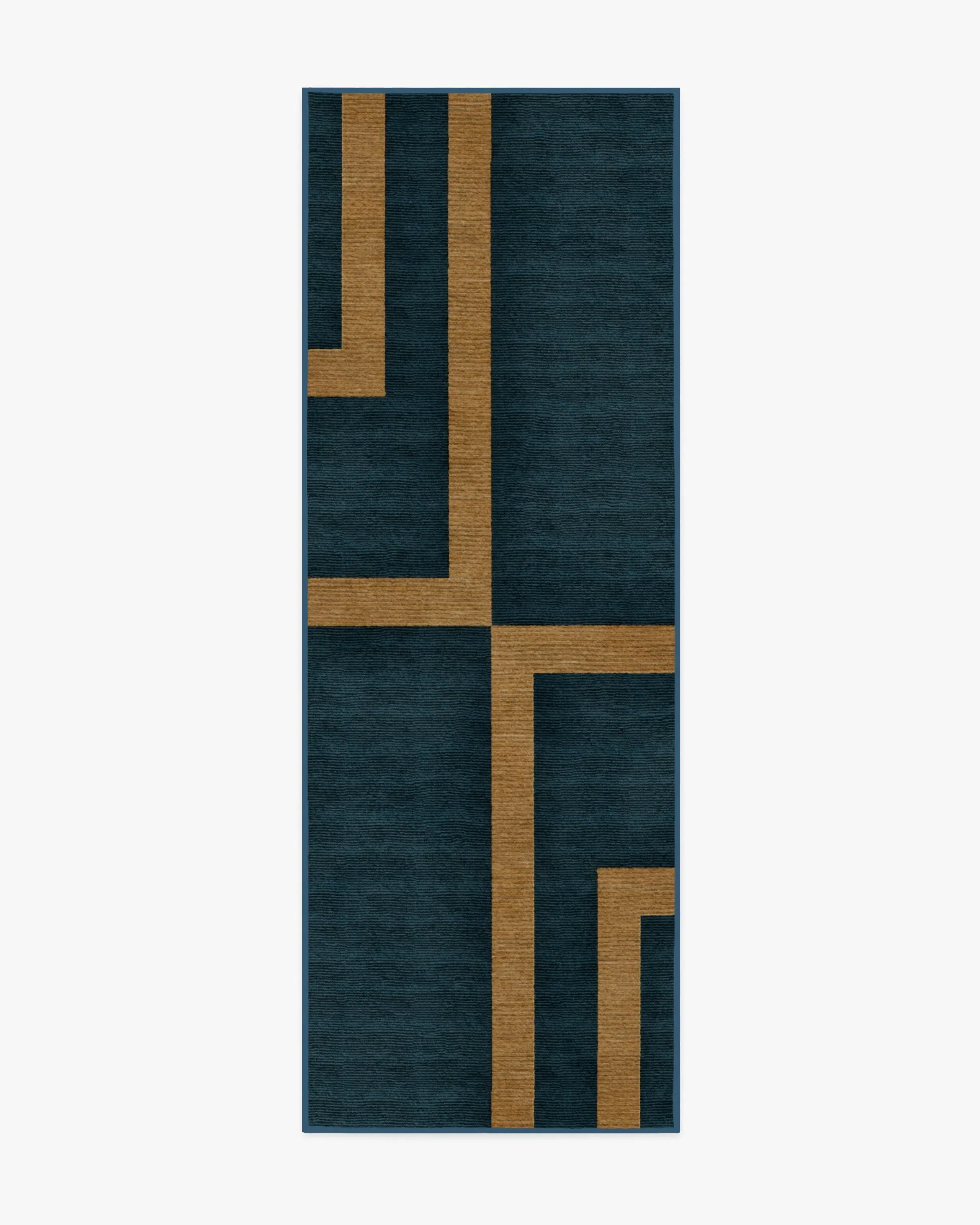 Runner Area Rug Machine Washable - Indigo