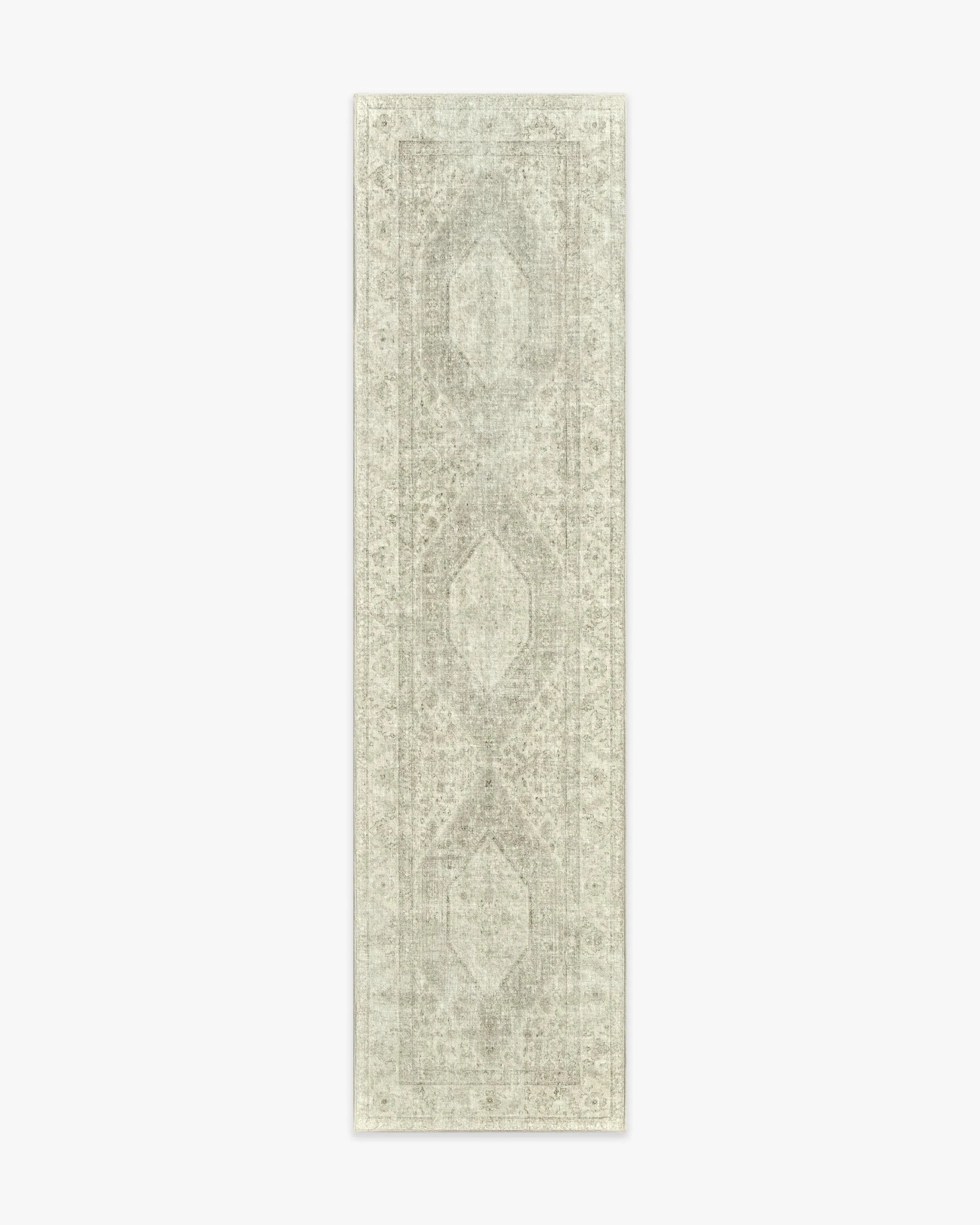 Runner Area Rug Machine Washable - Ivory