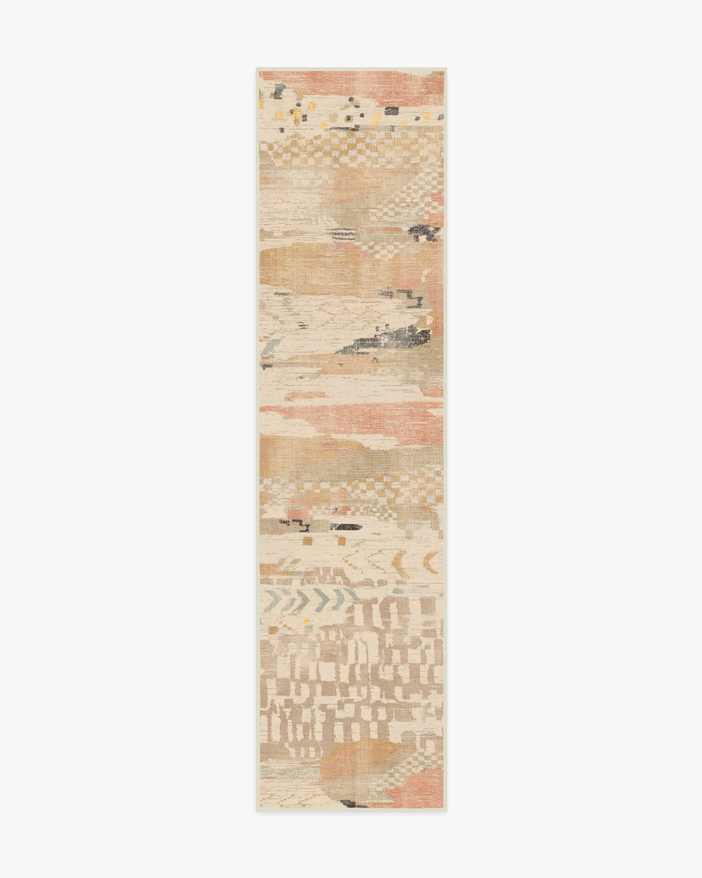 Runner Area Rug Machine Washable - Ivory