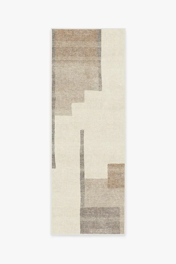 Runner Area Rug Machine Washable - Ivory