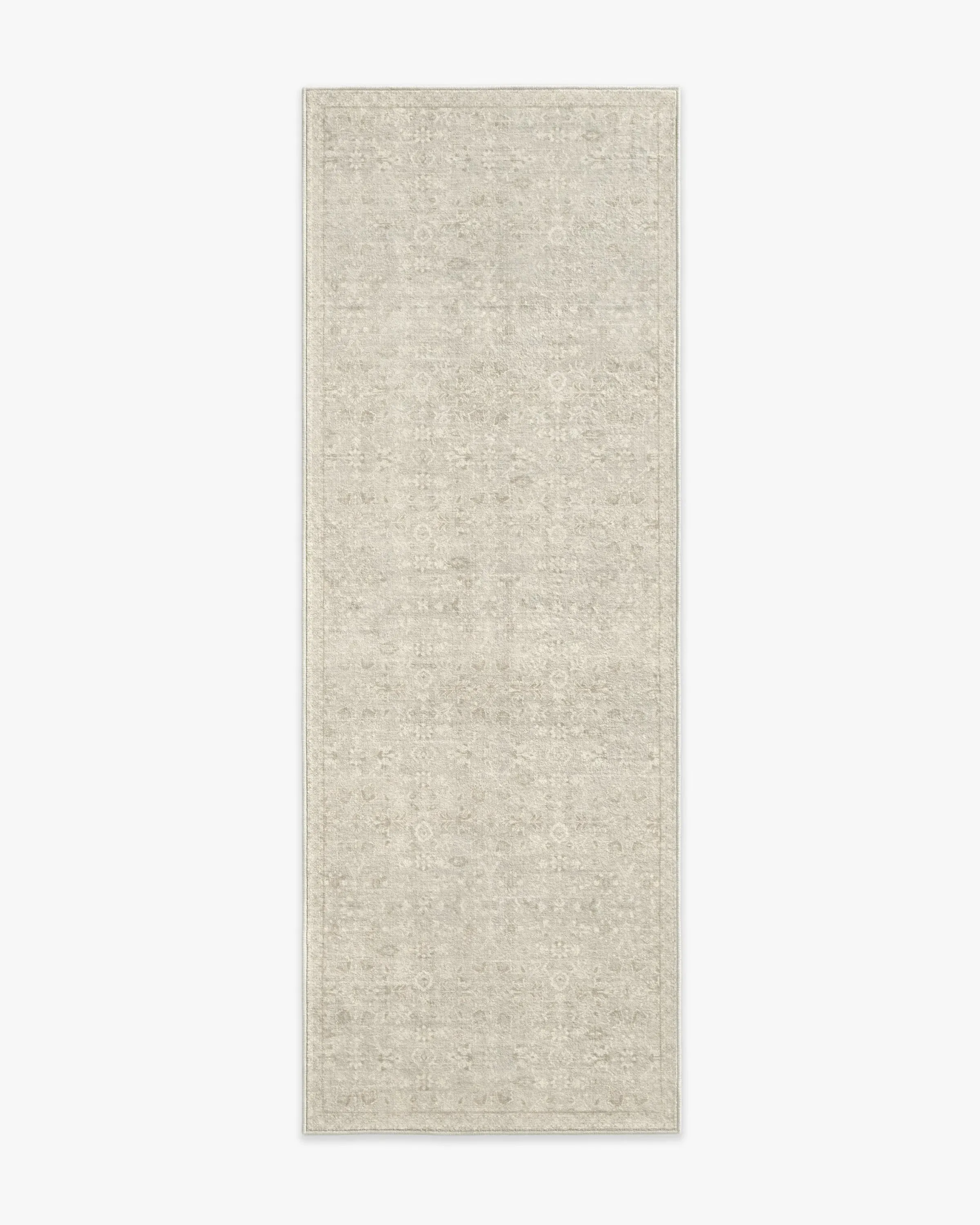 Runner Area Rug Machine Washable - Ivory