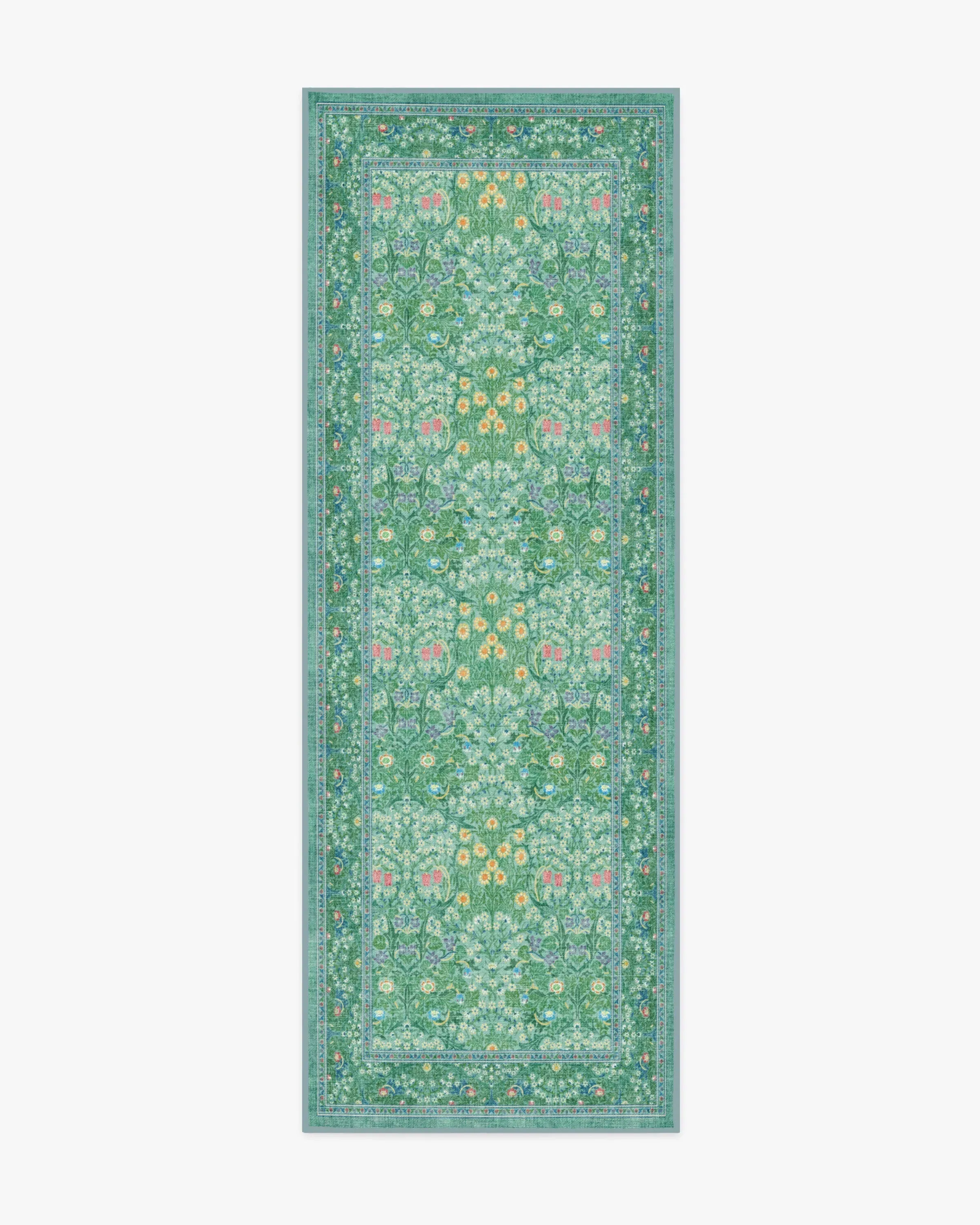Runner Area Rug Machine Washable - Jade