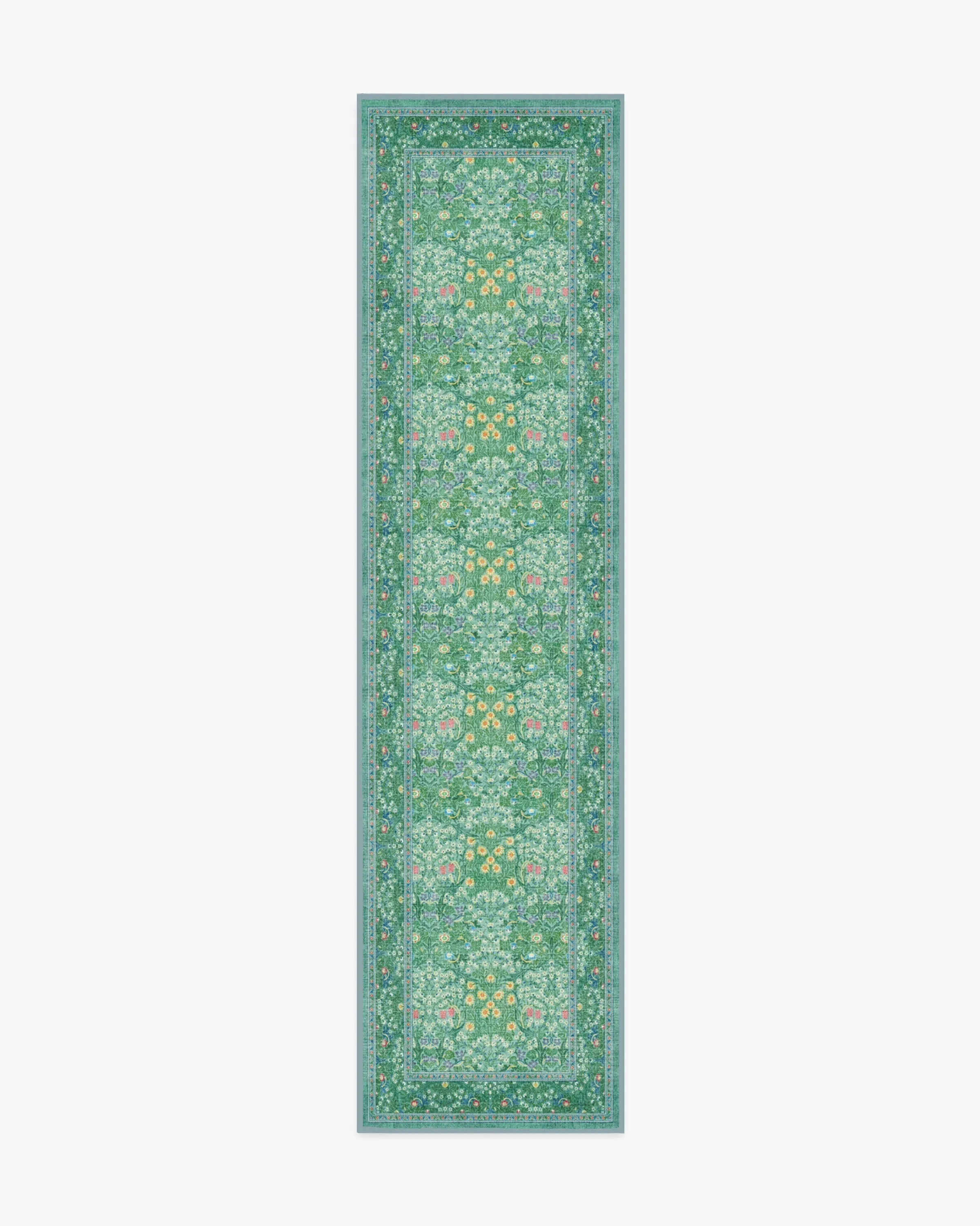Runner Area Rug Machine Washable - Jade