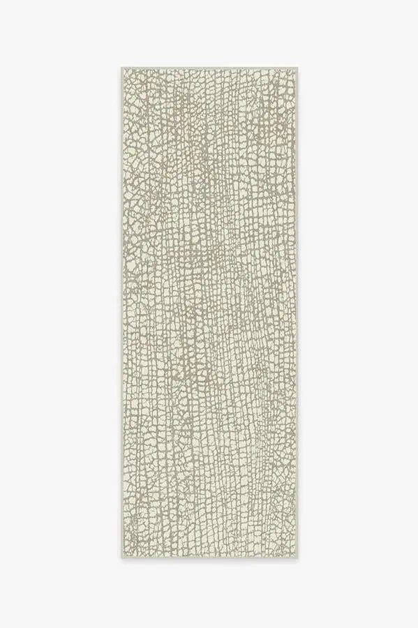 Runner Area Rug Machine Washable - Light Grey