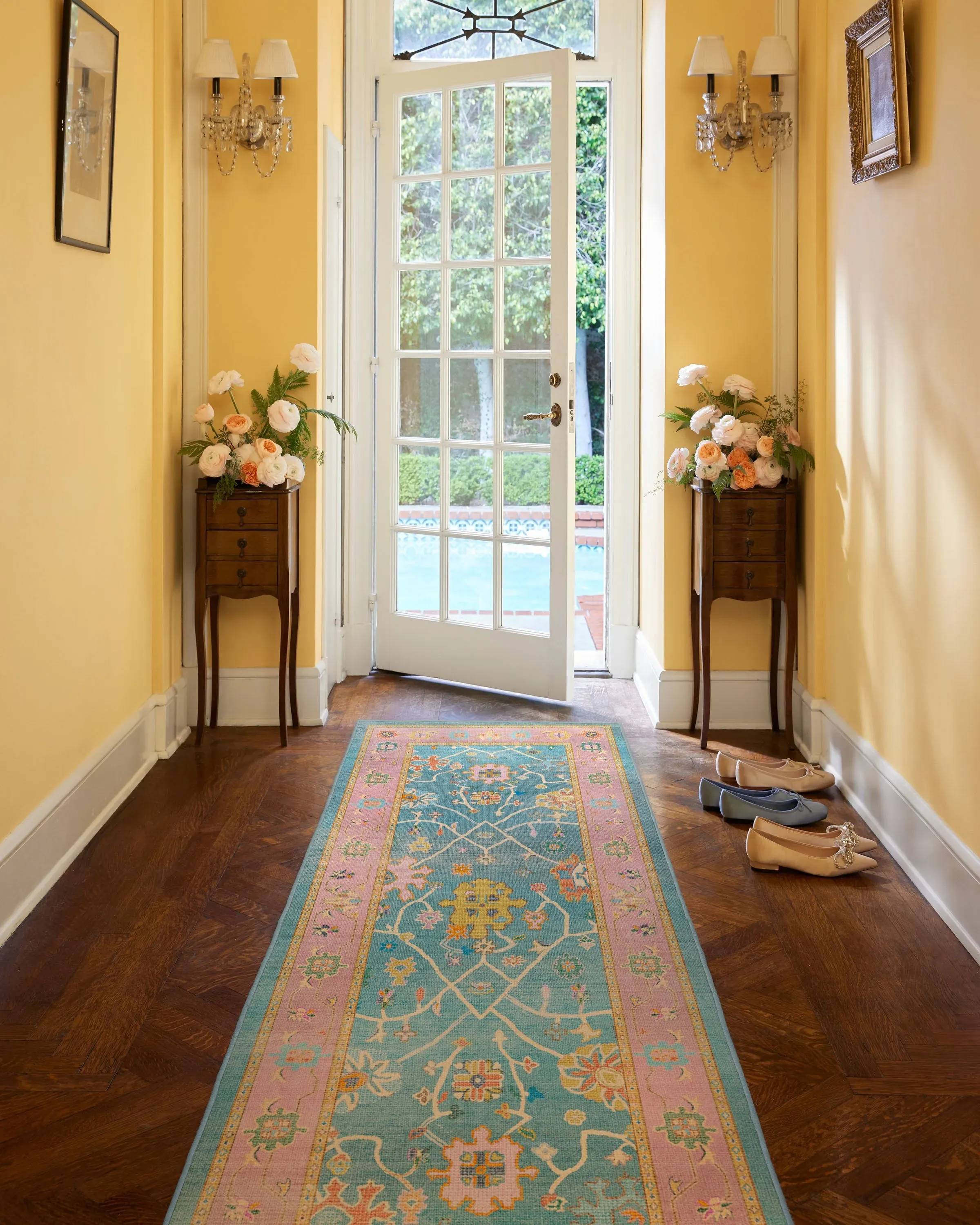 Runner Area Rug Machine Washable - Multicolour