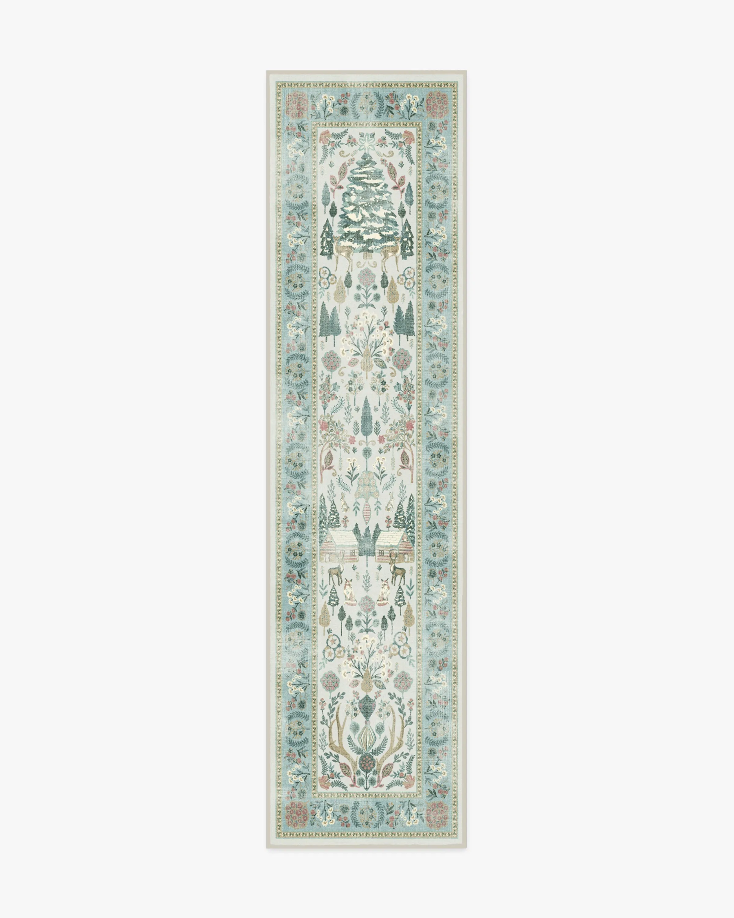 Runner Area Rug Machine Washable - Multicolour