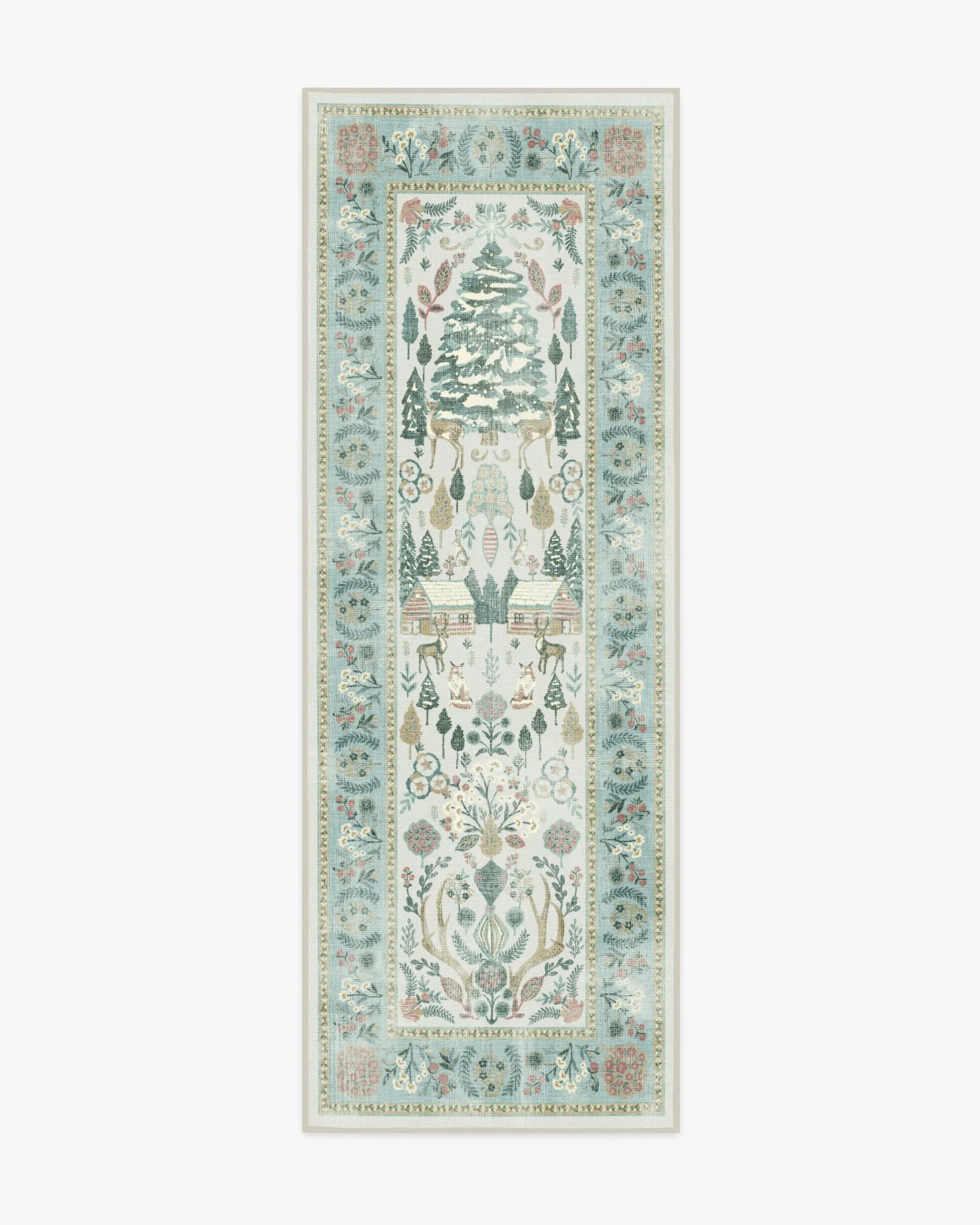 Runner Area Rug Machine Washable - Multicolour