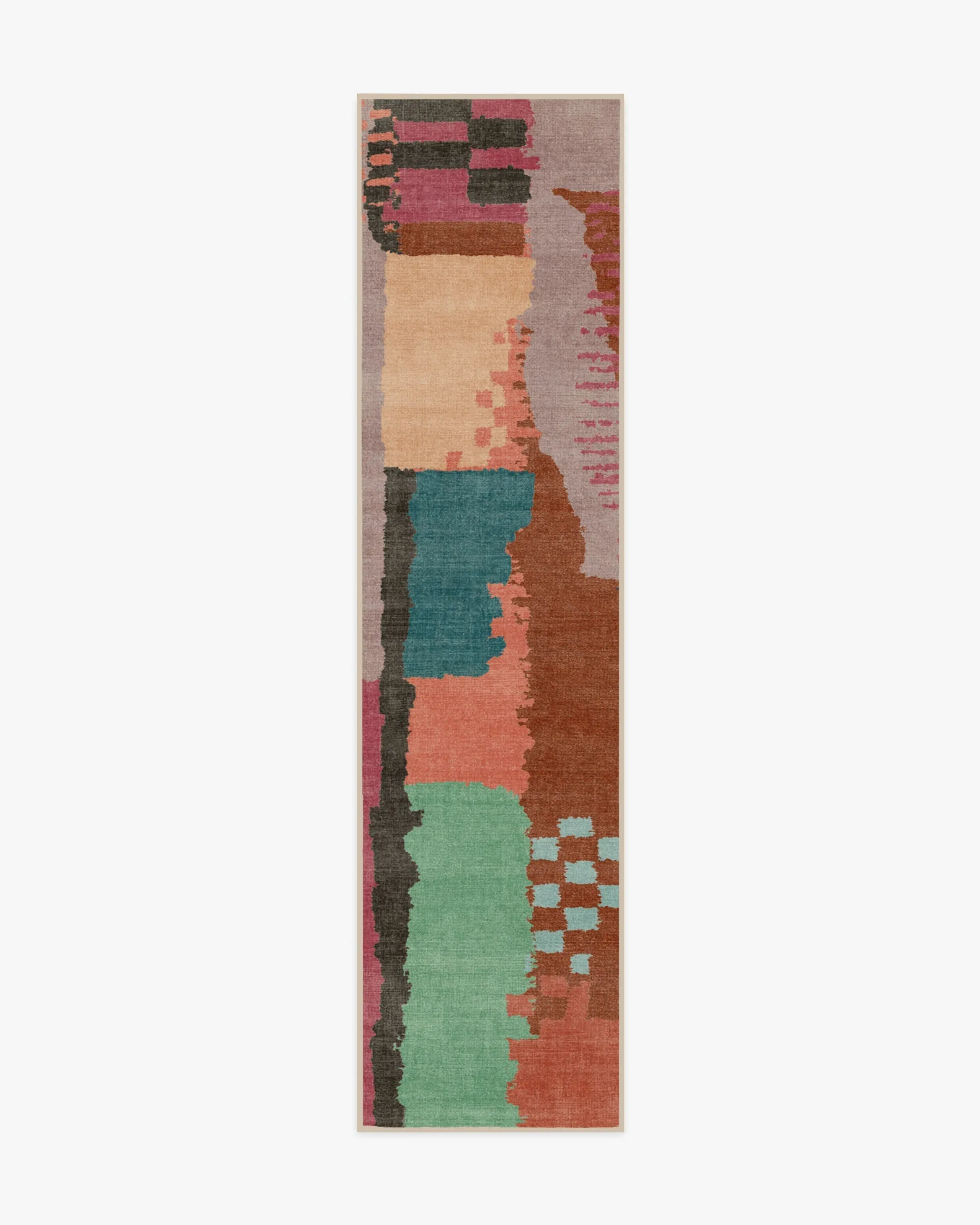 Runner Area Rug Machine Washable - Multicolour