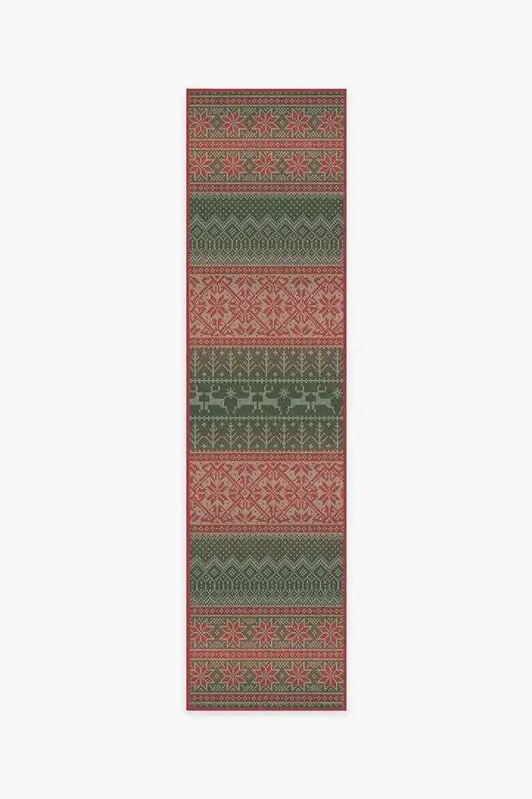 Runner Area Rug Machine Washable - Multicolour