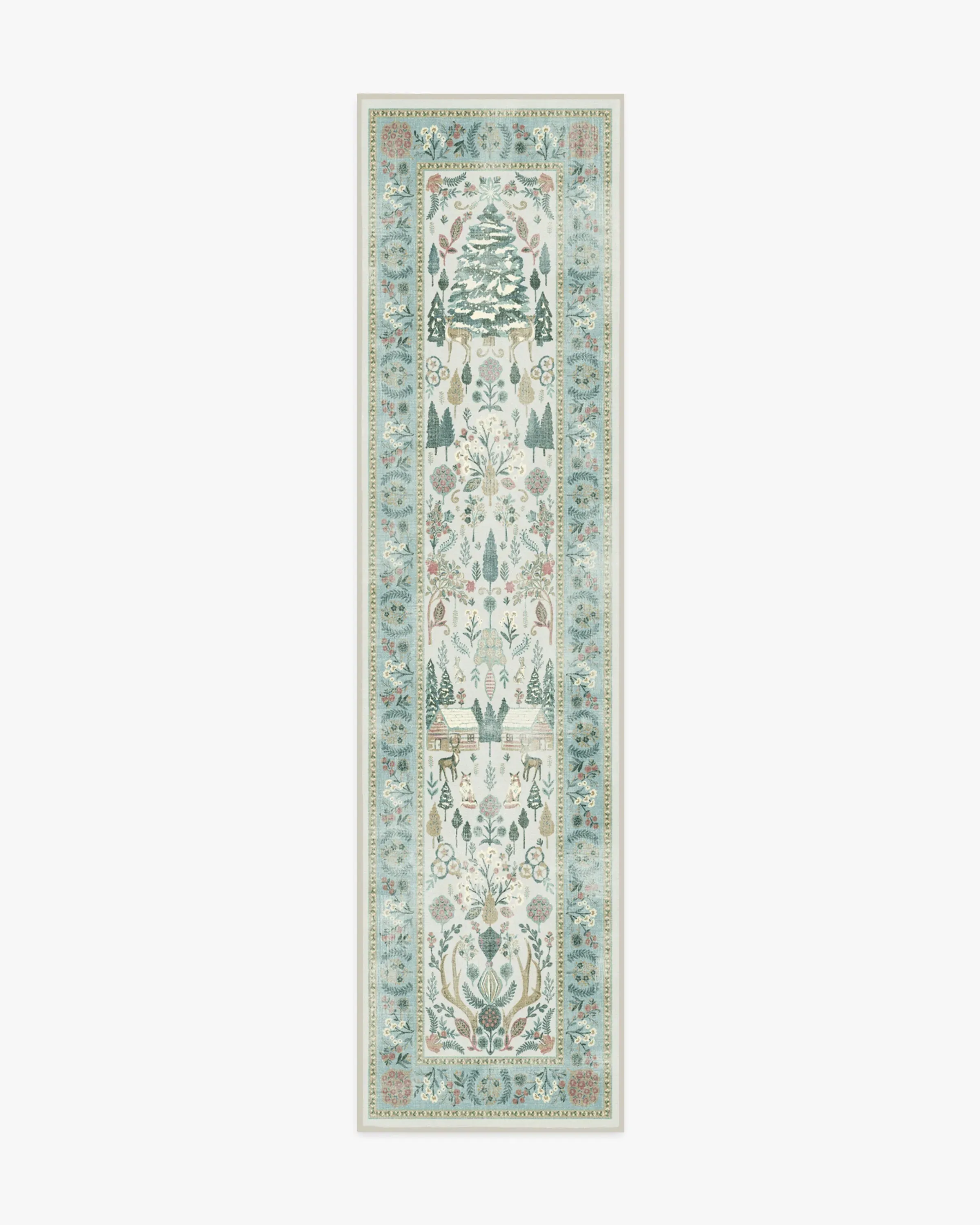 Runner Area Rug Machine Washable - Multicolour