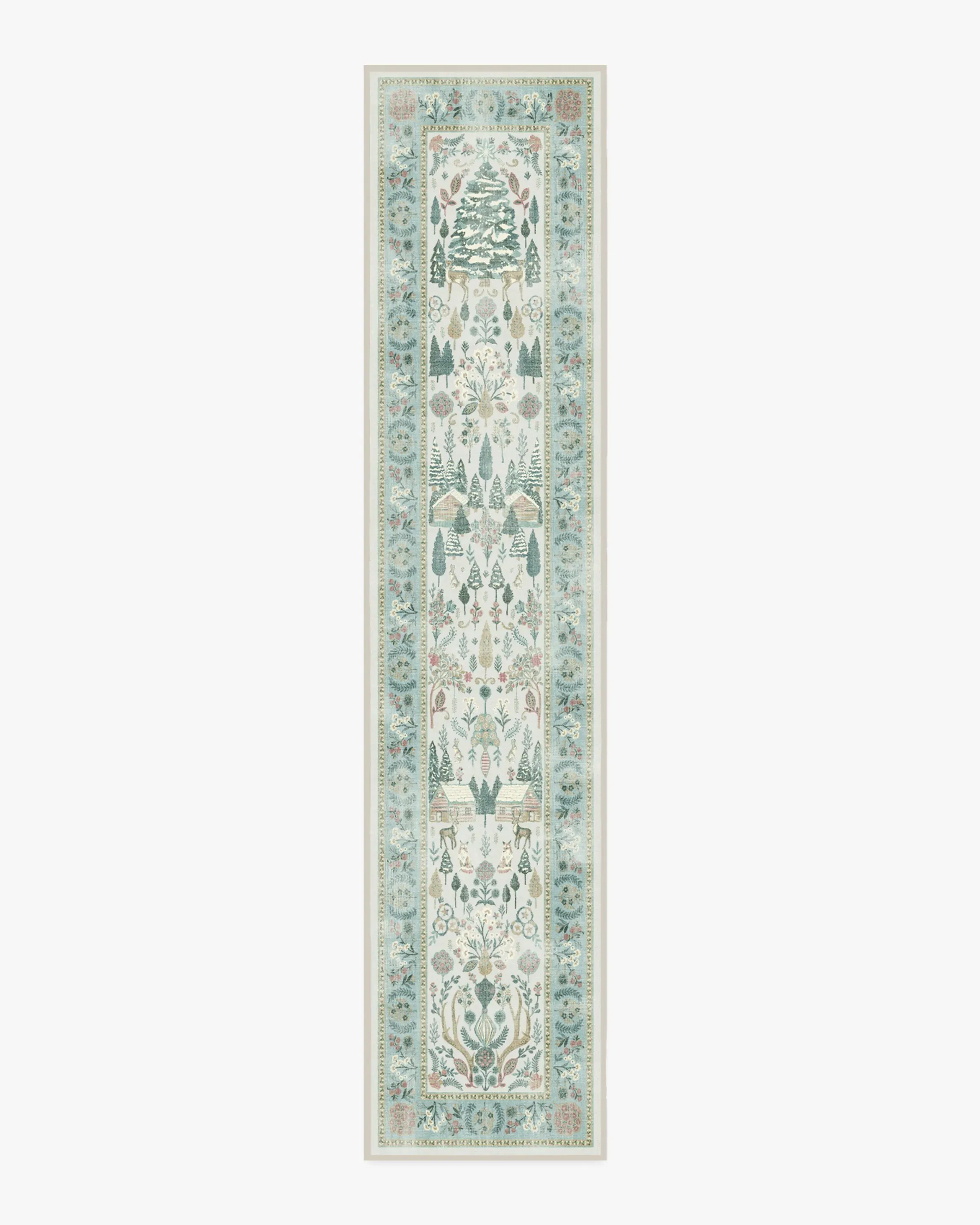 Runner Area Rug Machine Washable - Multicolour
