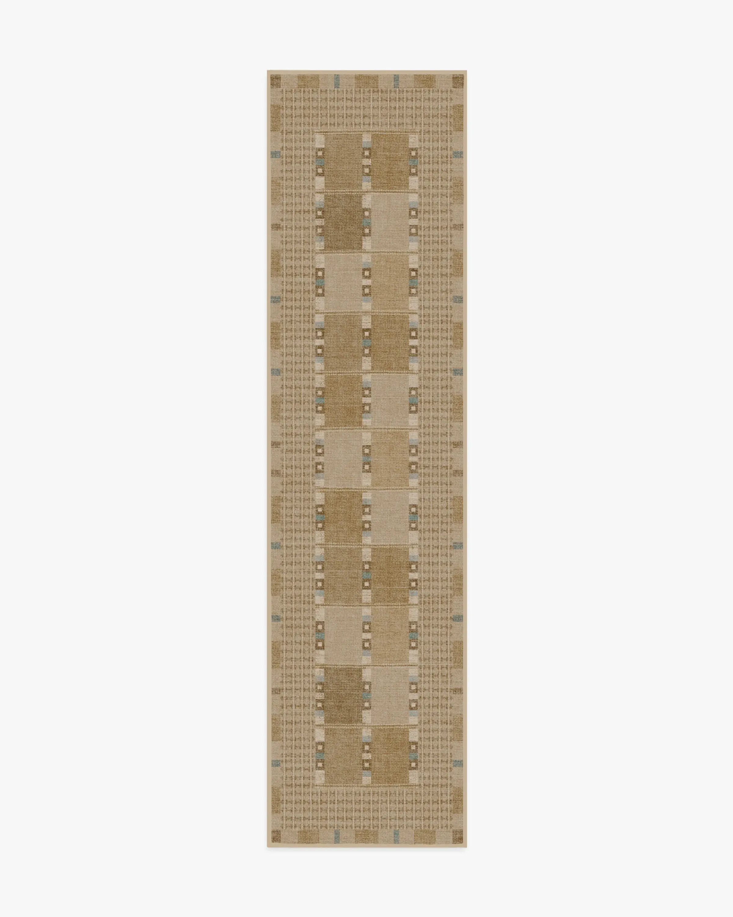 Runner Area Rug Machine Washable - Natural