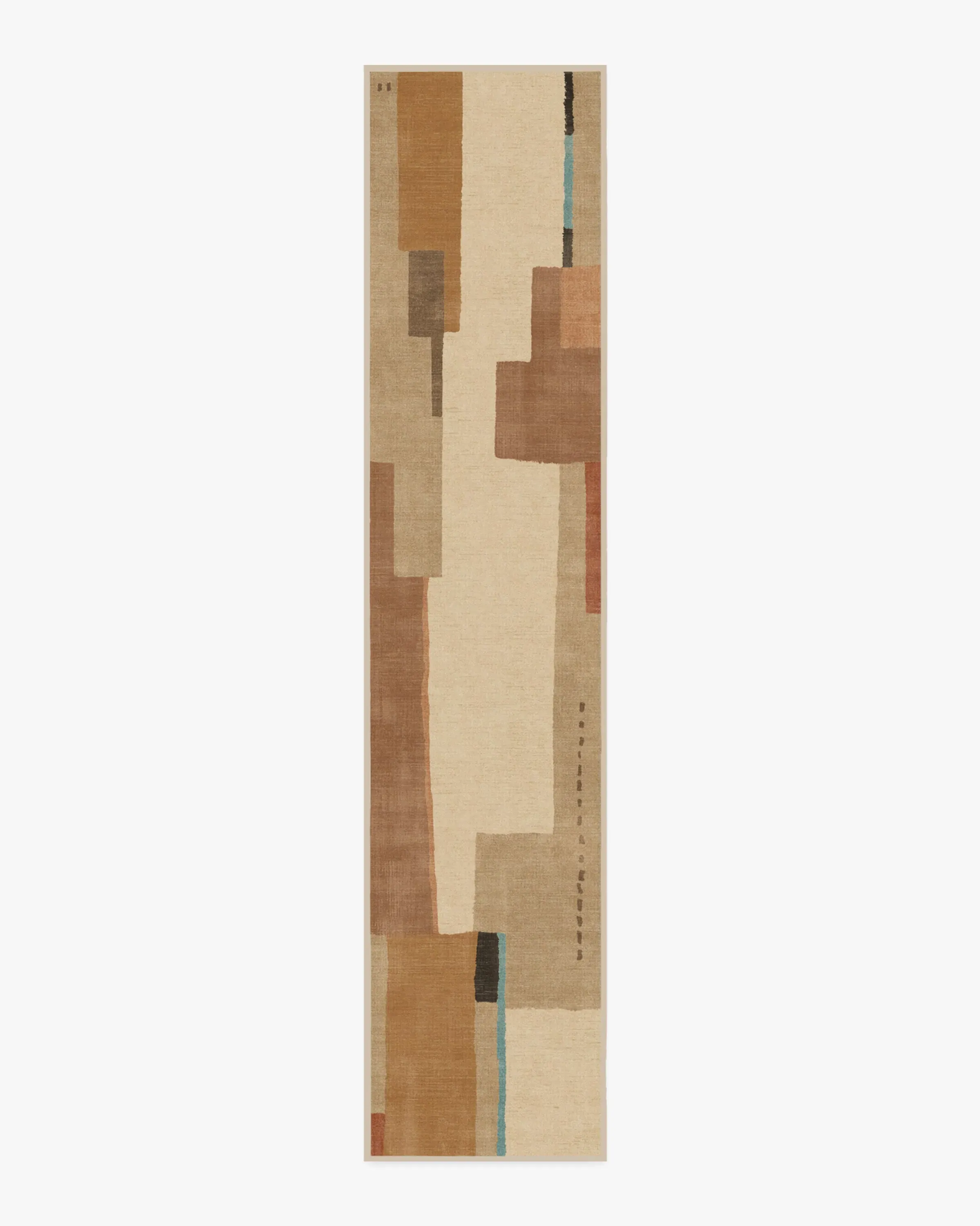 Runner Area Rug Machine Washable - Natural
