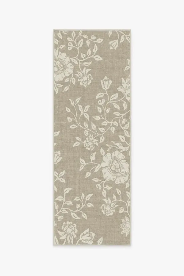 Runner Area Rug Machine Washable - Natural Stone