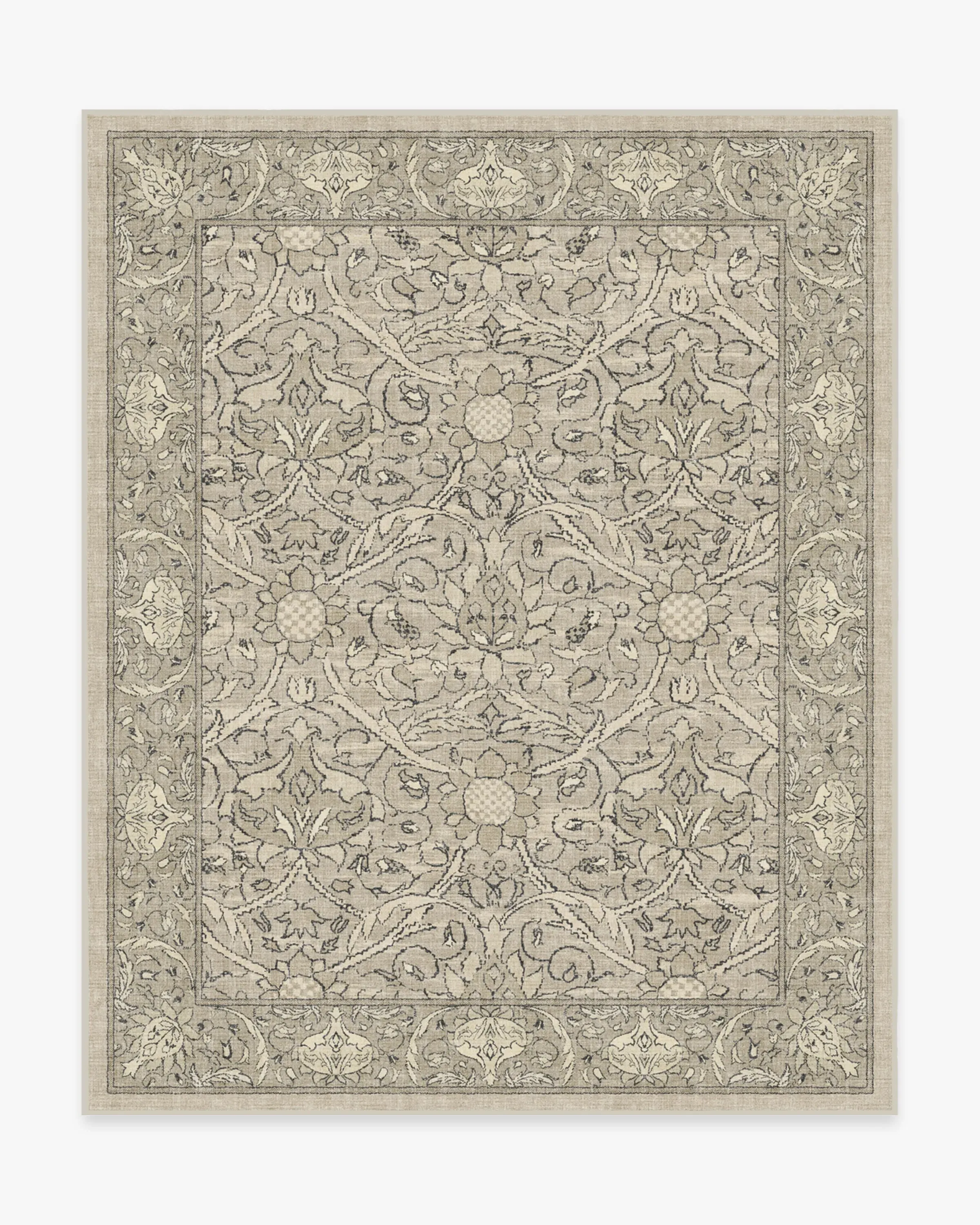Runner Area Rug Machine Washable - Natural Stone